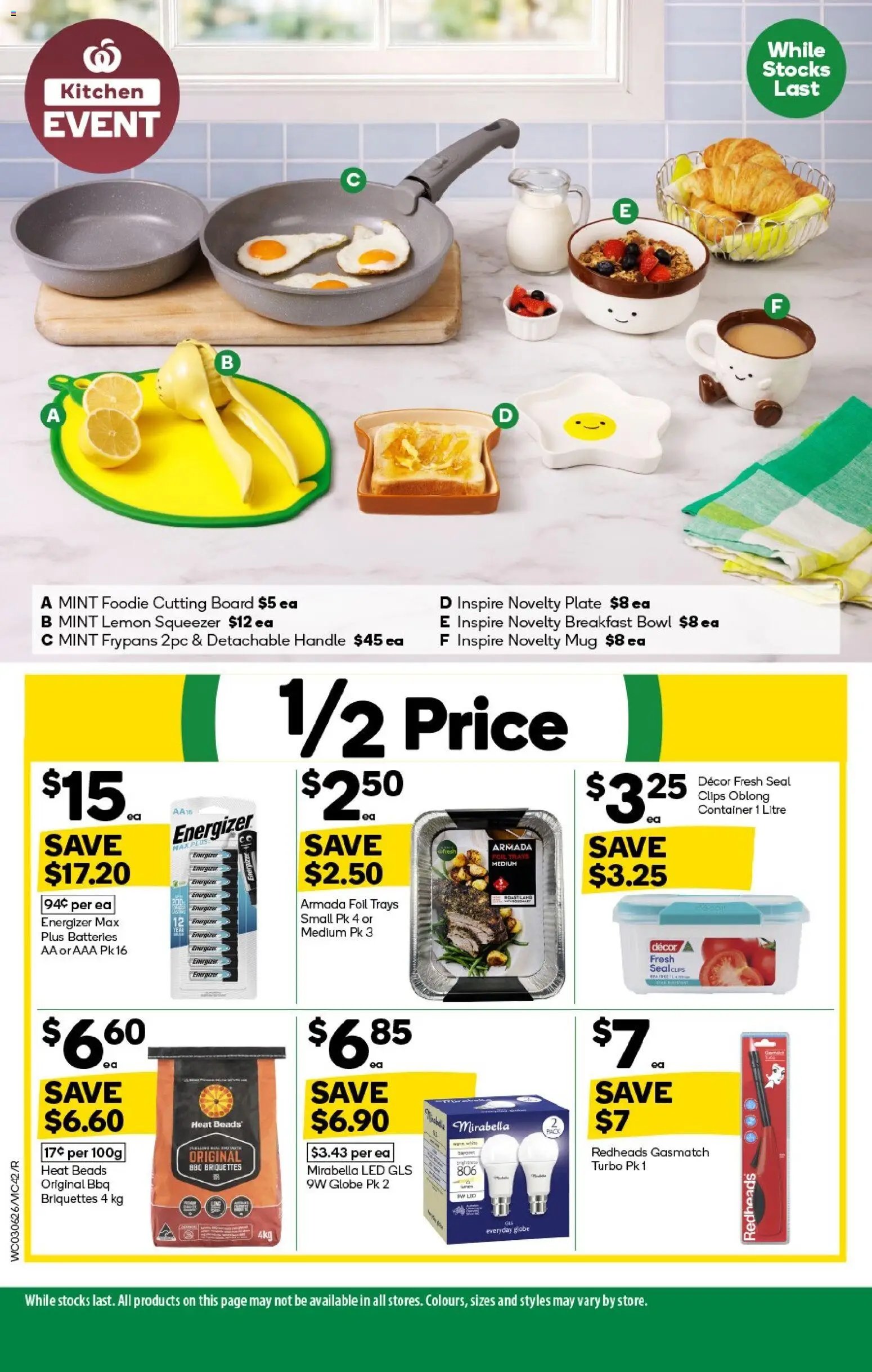 Woolworths catalogue NSW South