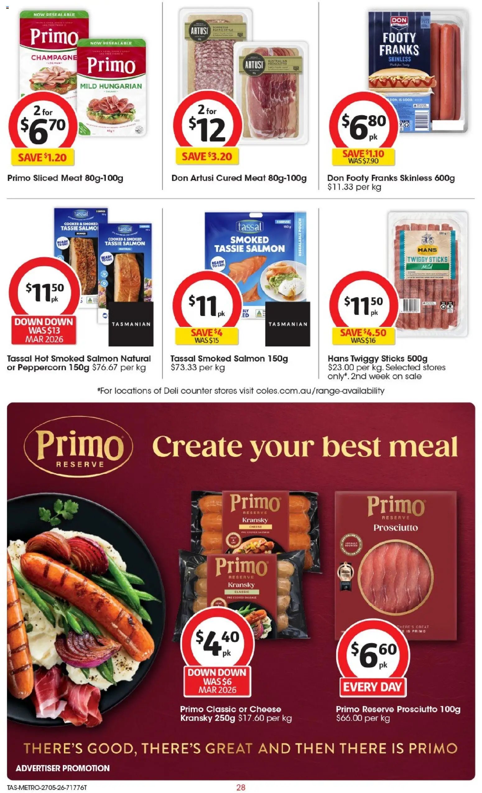 Coles catalogue TAS (2026-05-27 - 2026-06-02) | 28