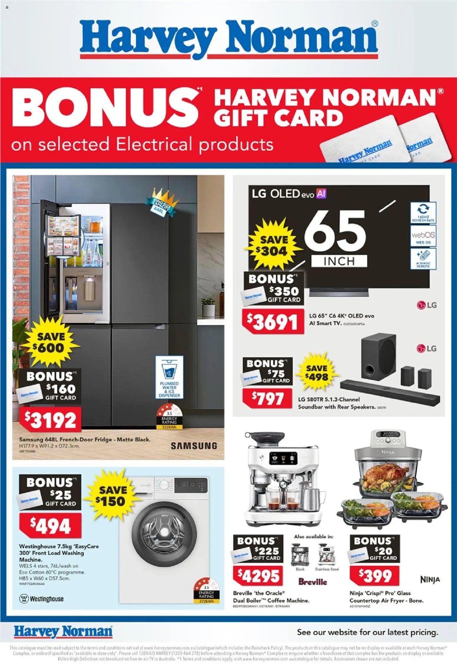 Harvey Norman Bonus Gift Card Catalogue (2026-05-18 - 2026-05-24) | 1