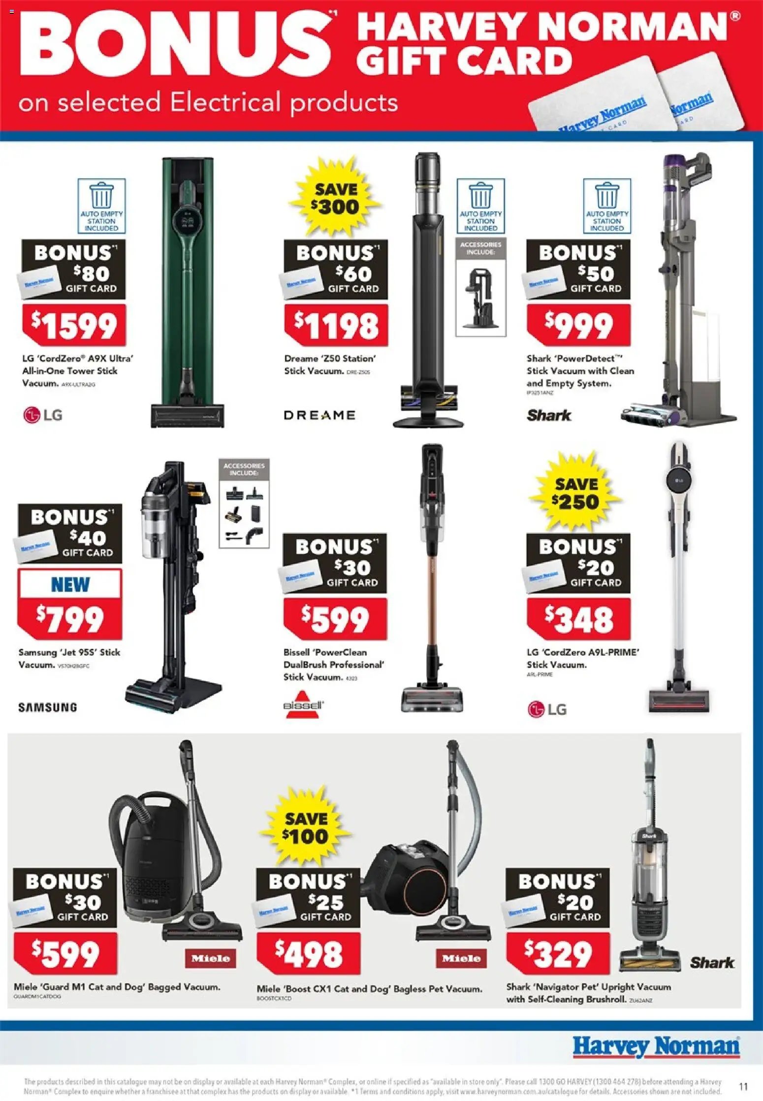Harvey Norman Bonus Gift Card Catalogue (2026-05-18 - 2026-05-24) | 11