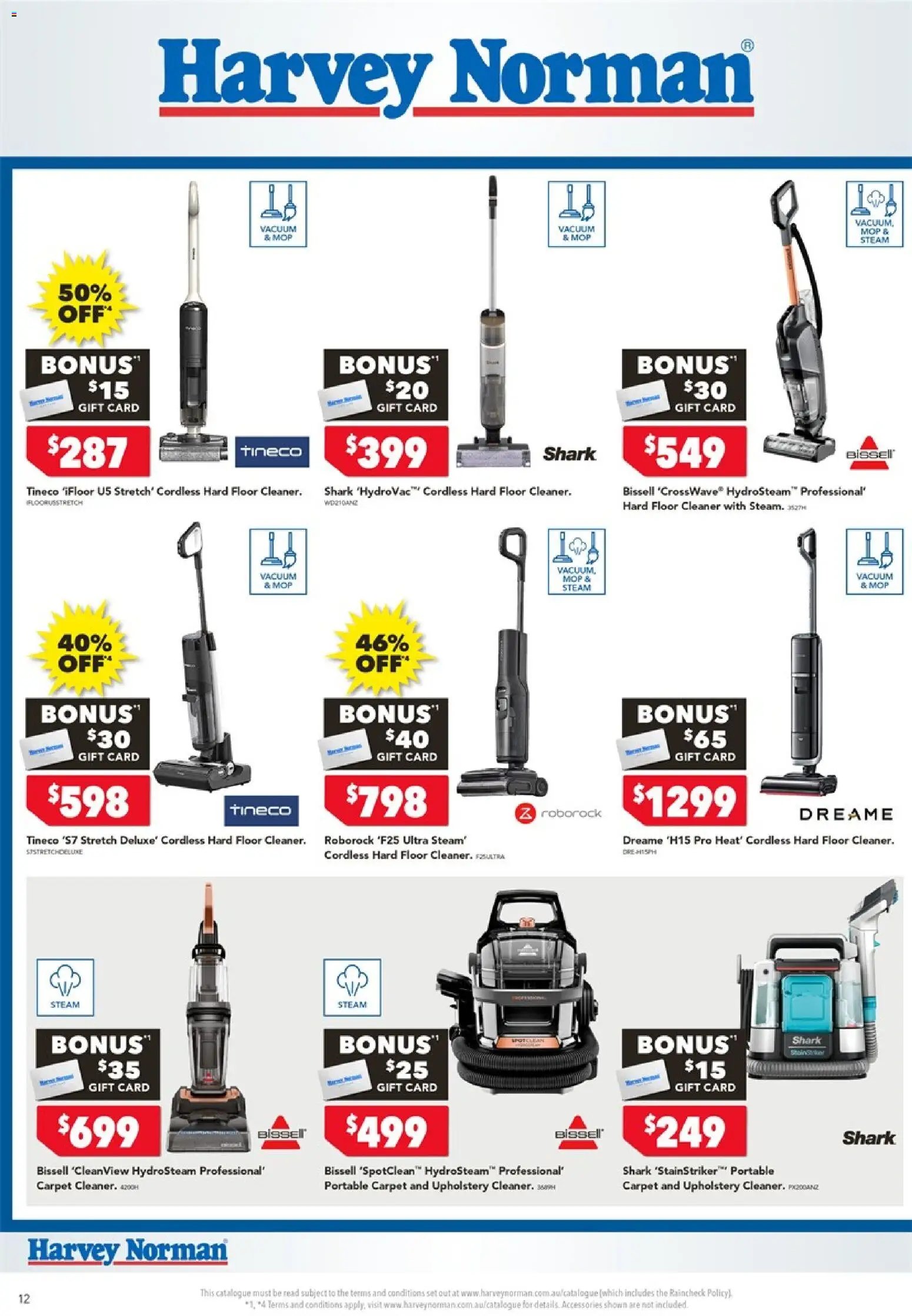 Harvey Norman Bonus Gift Card Catalogue (2026-05-18 - 2026-05-24) | 12