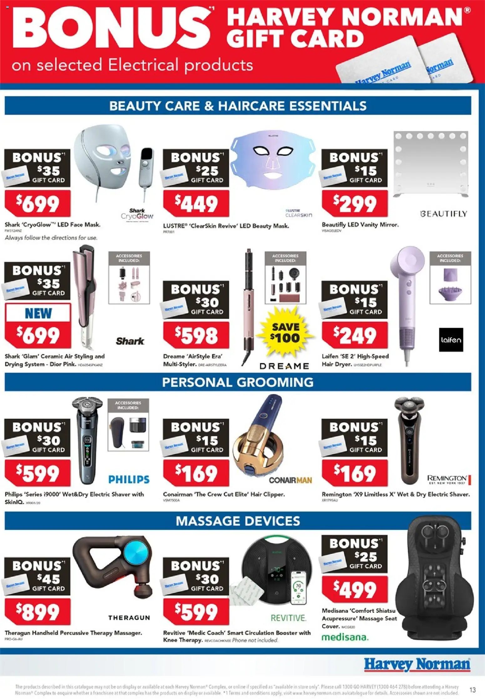 Harvey Norman Bonus Gift Card Catalogue (2026-05-18 - 2026-05-24) | 13