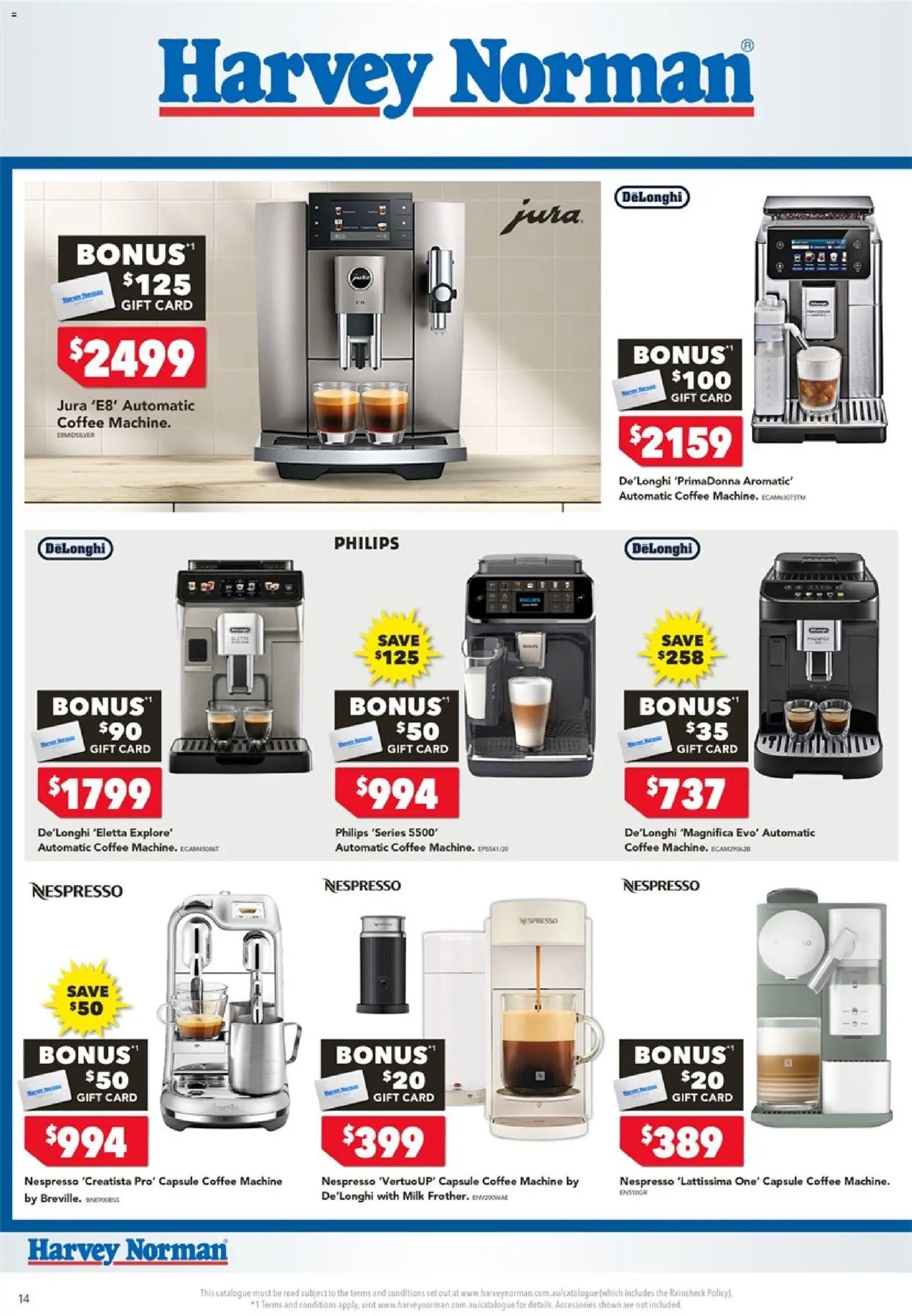 Harvey Norman Bonus Gift Card Catalogue (2026-05-18 - 2026-05-24) | 14