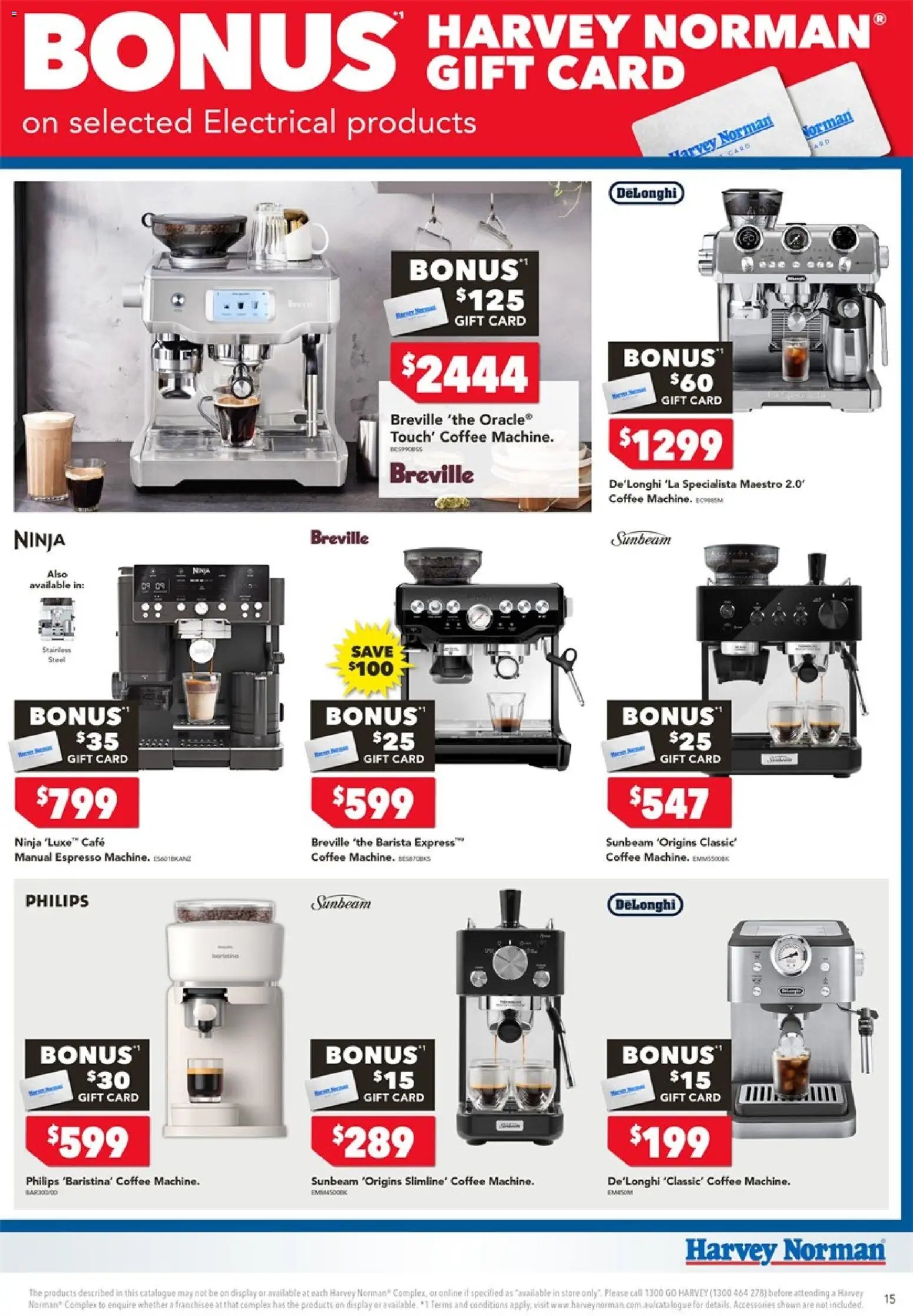 Harvey Norman Bonus Gift Card Catalogue (2026-05-18 - 2026-05-24) | 15