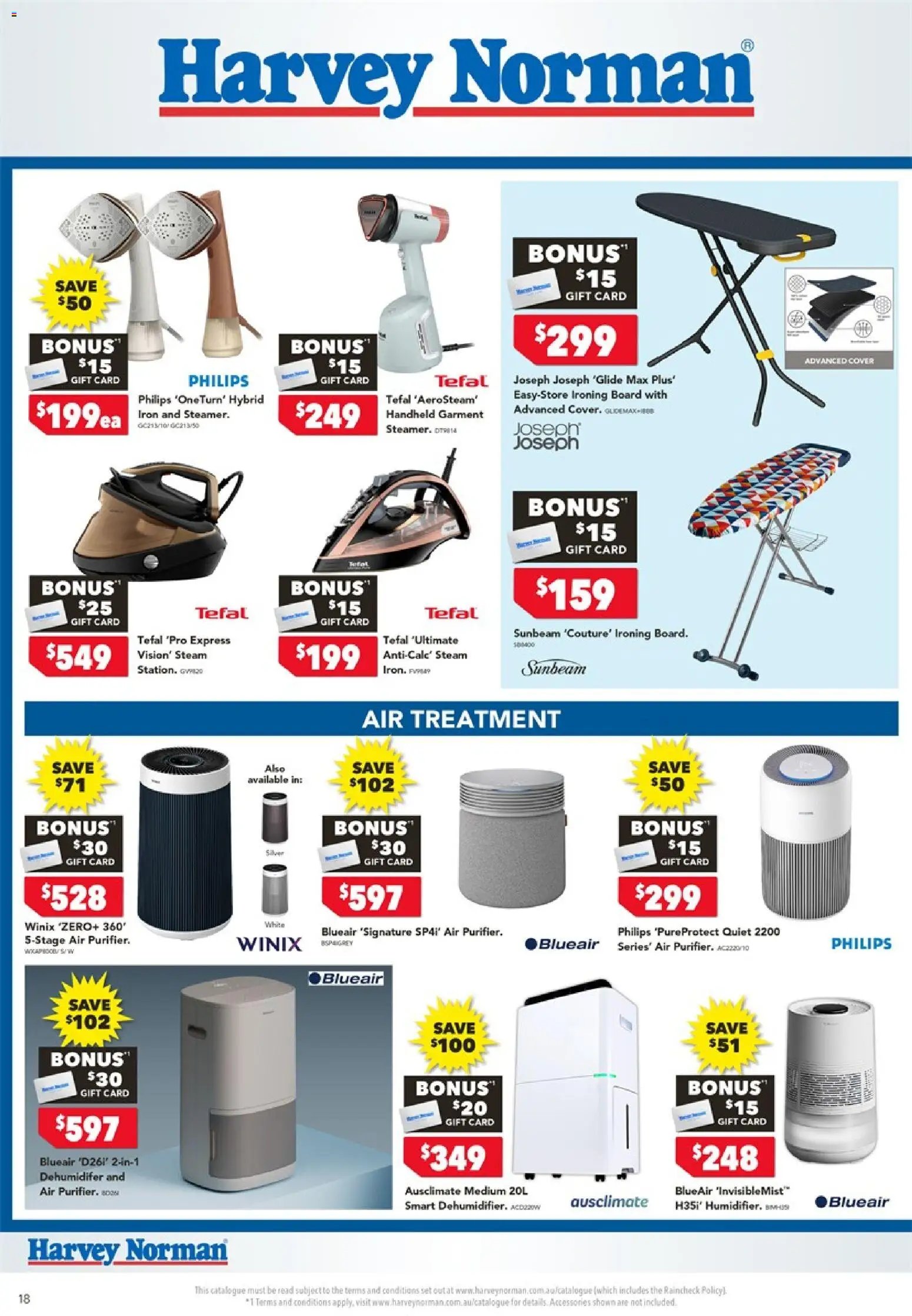 Harvey Norman Bonus Gift Card Catalogue (2026-05-18 - 2026-05-24) | 18