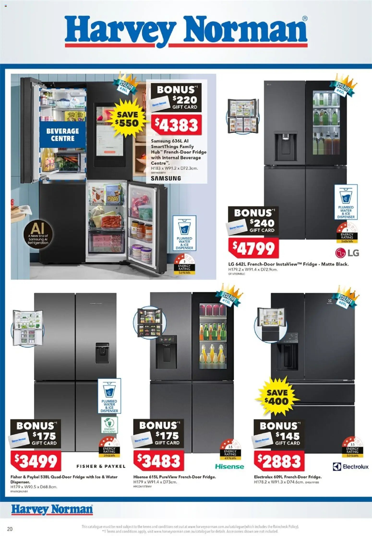 Harvey Norman Bonus Gift Card Catalogue (2026-05-18 - 2026-05-24) | 20