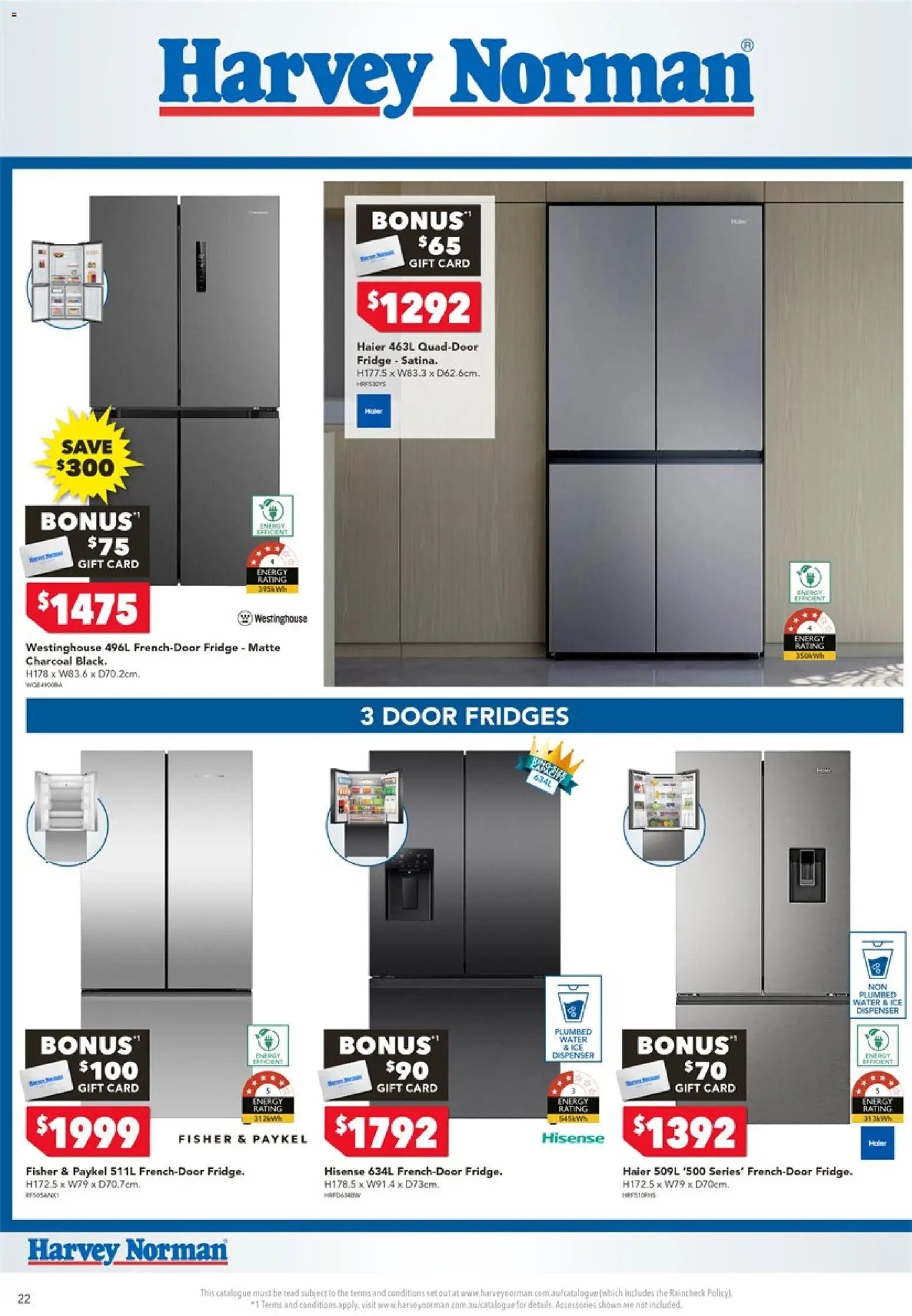 Harvey Norman Bonus Gift Card Catalogue (2026-05-18 - 2026-05-24) | 22