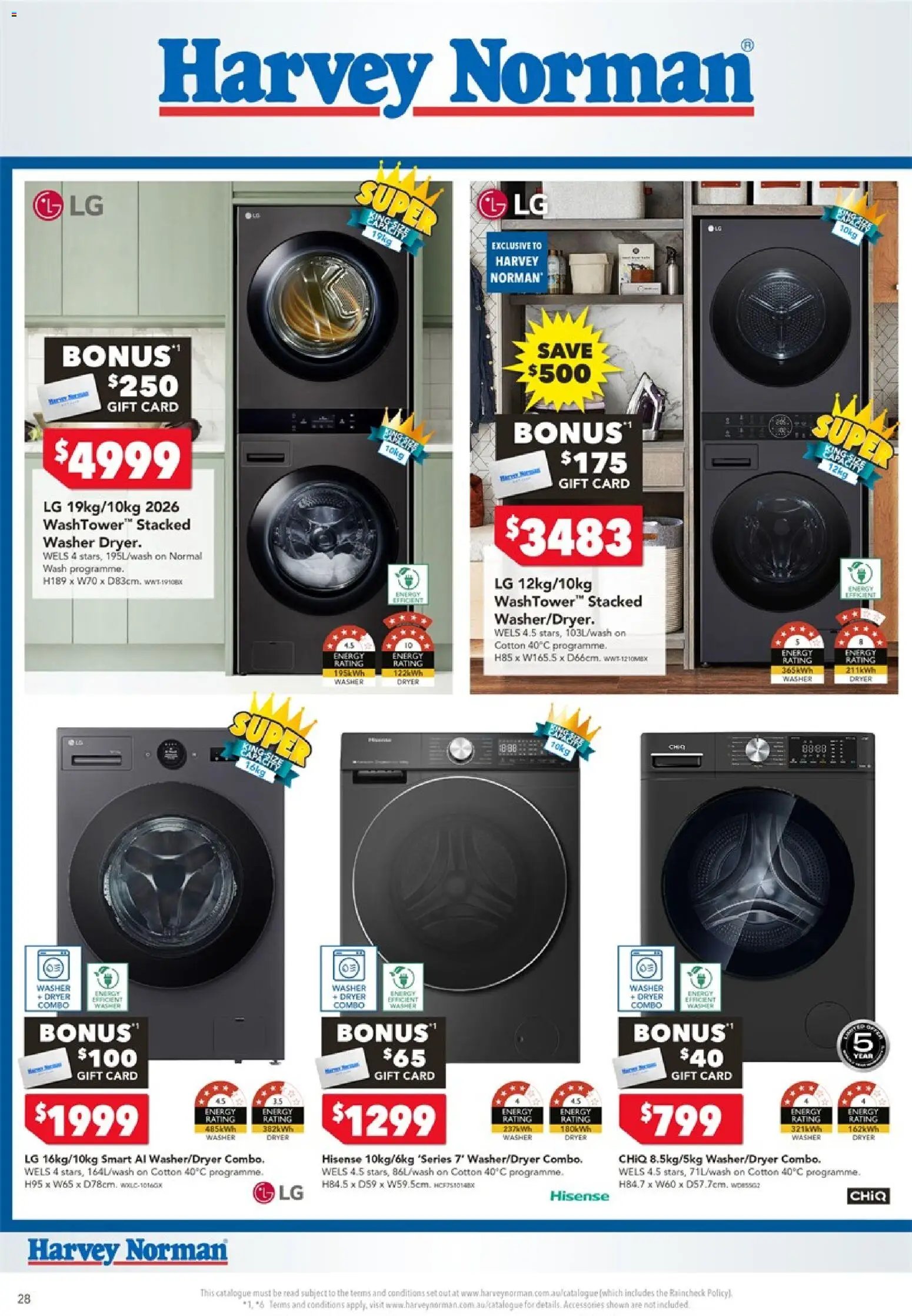 Harvey Norman Bonus Gift Card Catalogue (2026-05-18 - 2026-05-24) | 28