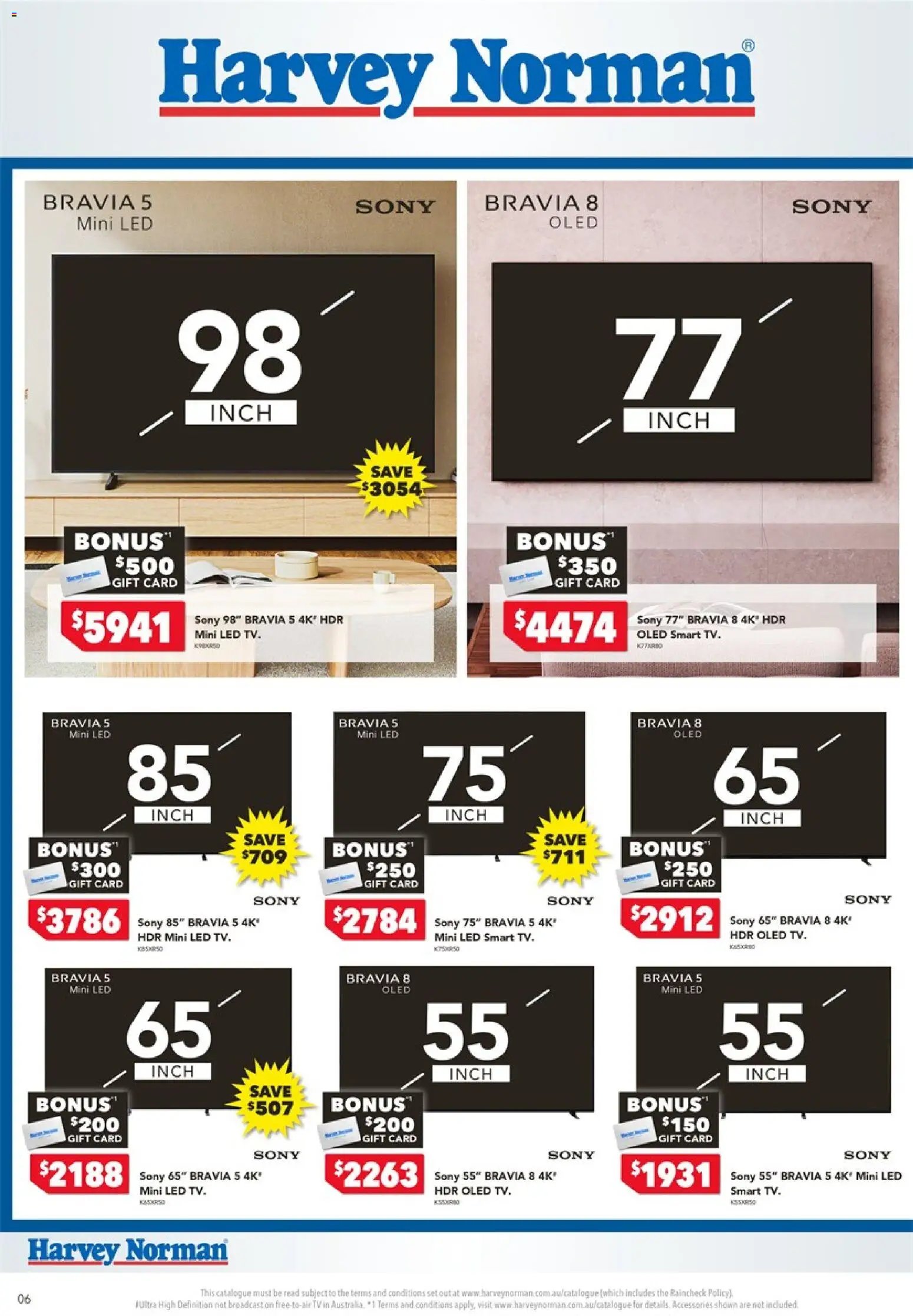 Harvey Norman Bonus Gift Card Catalogue (2026-05-18 - 2026-05-24) | 6