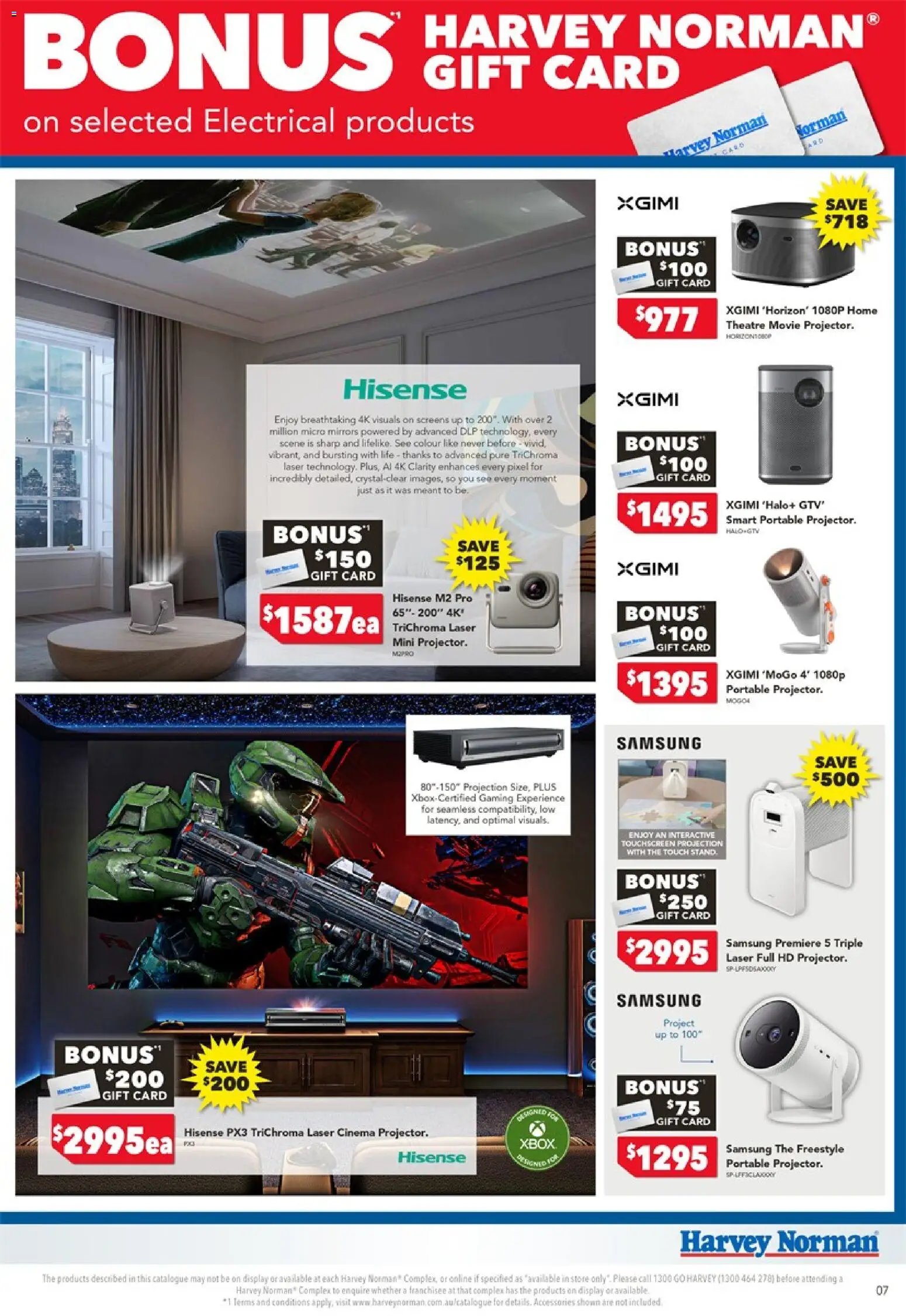 Harvey Norman Bonus Gift Card Catalogue (2026-05-18 - 2026-05-24) | 7