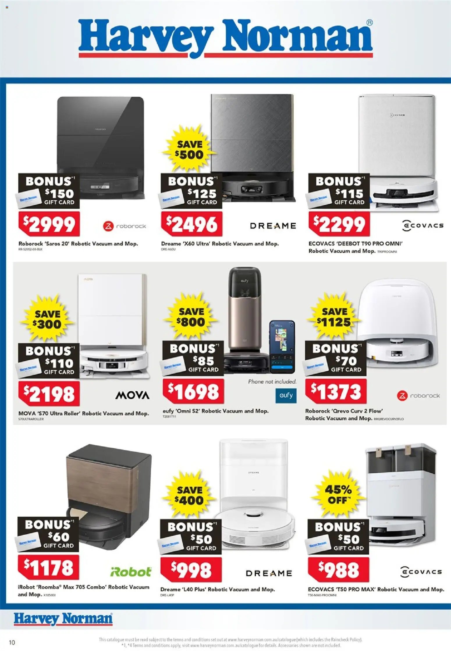 Harvey Norman Bonus Gift Card Catalogue (2026-05-18 - 2026-05-24) | 10