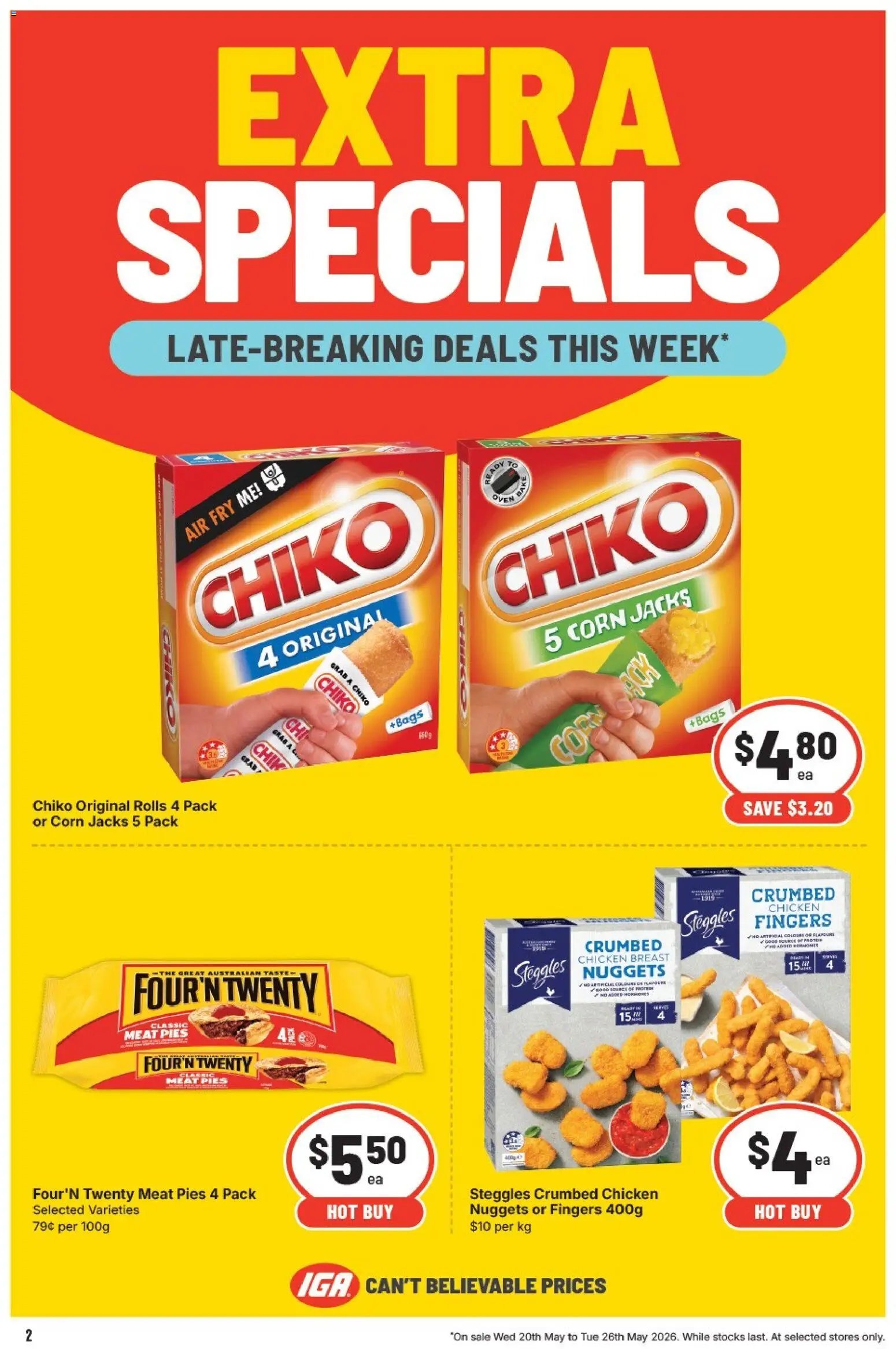 IGA Extra special VIC (2026-05-20 - 2026-05-26) | 2
