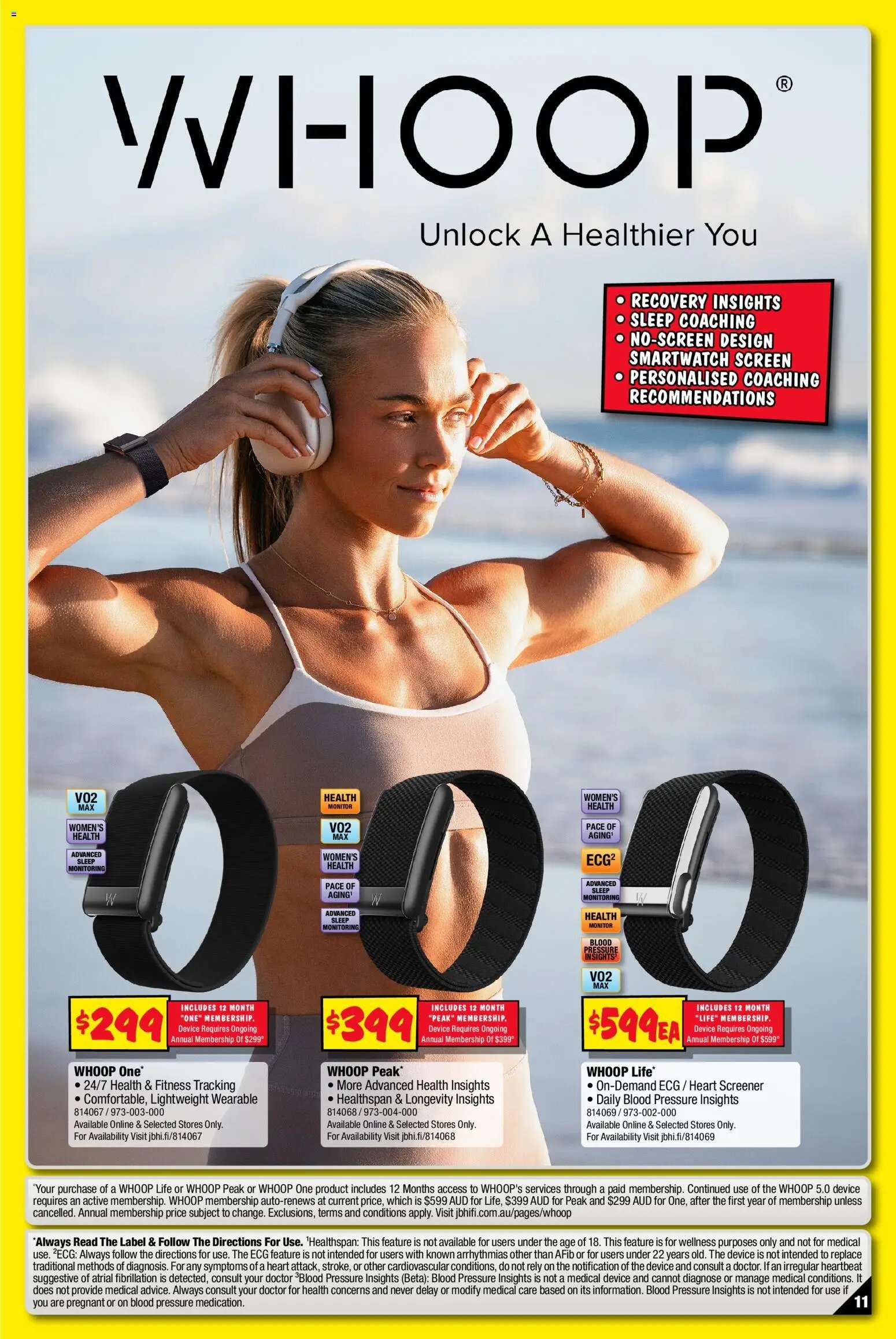 JB Hi-Fi catalogue Fitness, Wearables & Outdoor