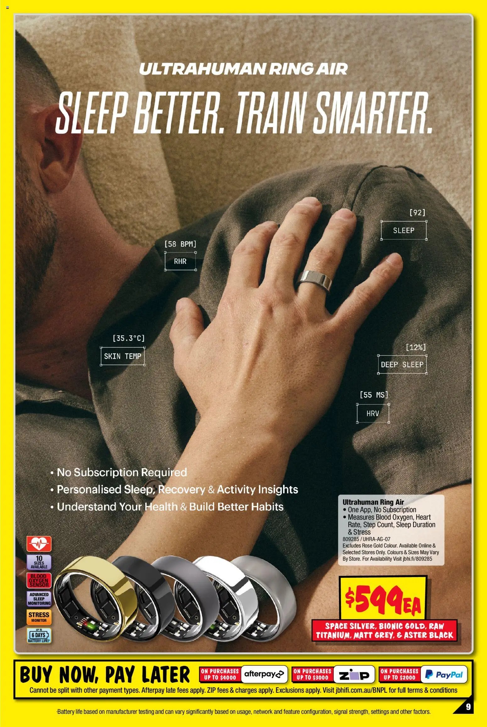 JB Hi-Fi catalogue Fitness, Wearables & Outdoor
