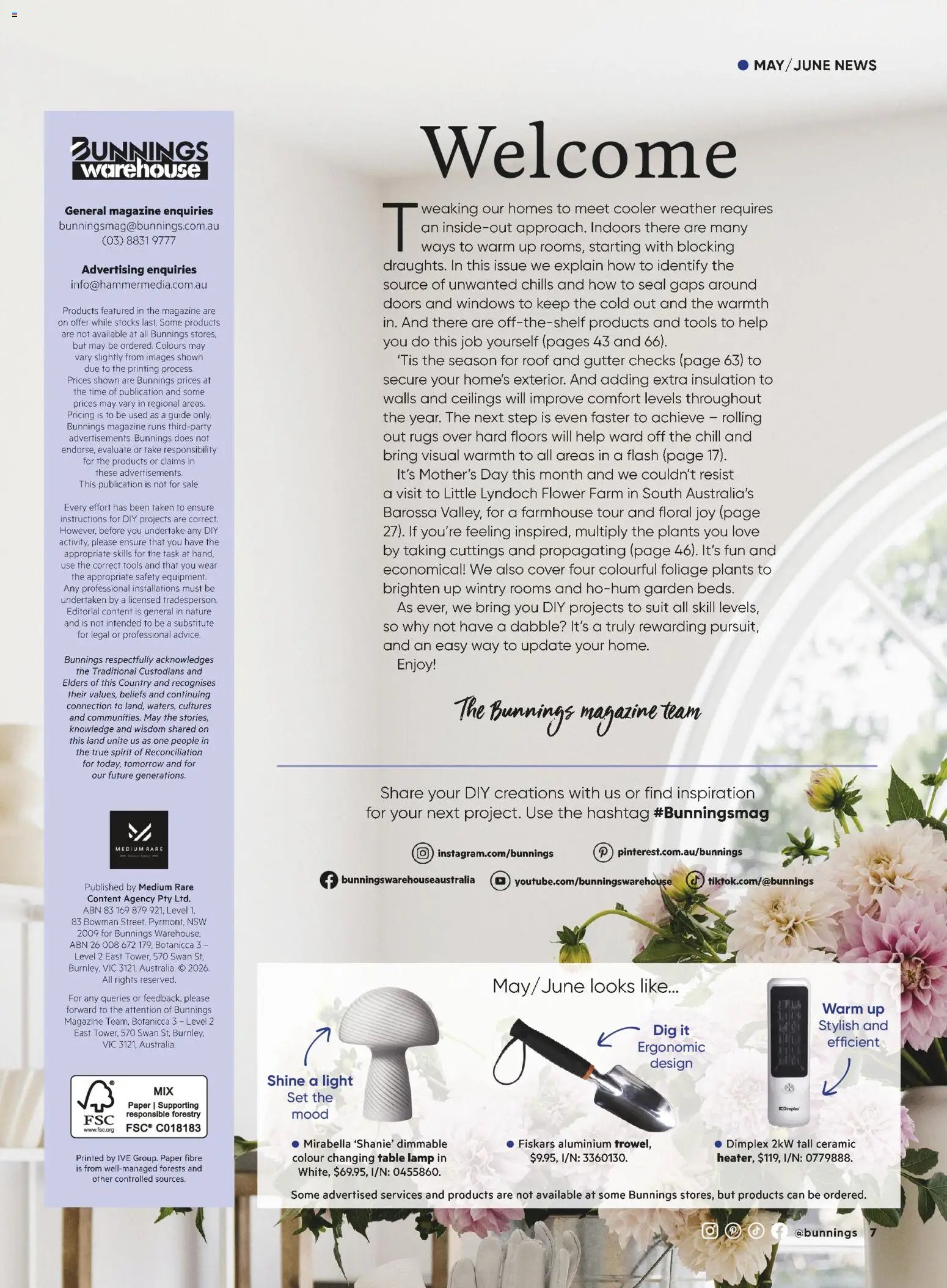 Bunnings Warehouse - Bunnings Magazine May/June 2026 (2026-05-01 - 2026-06-30) | 7