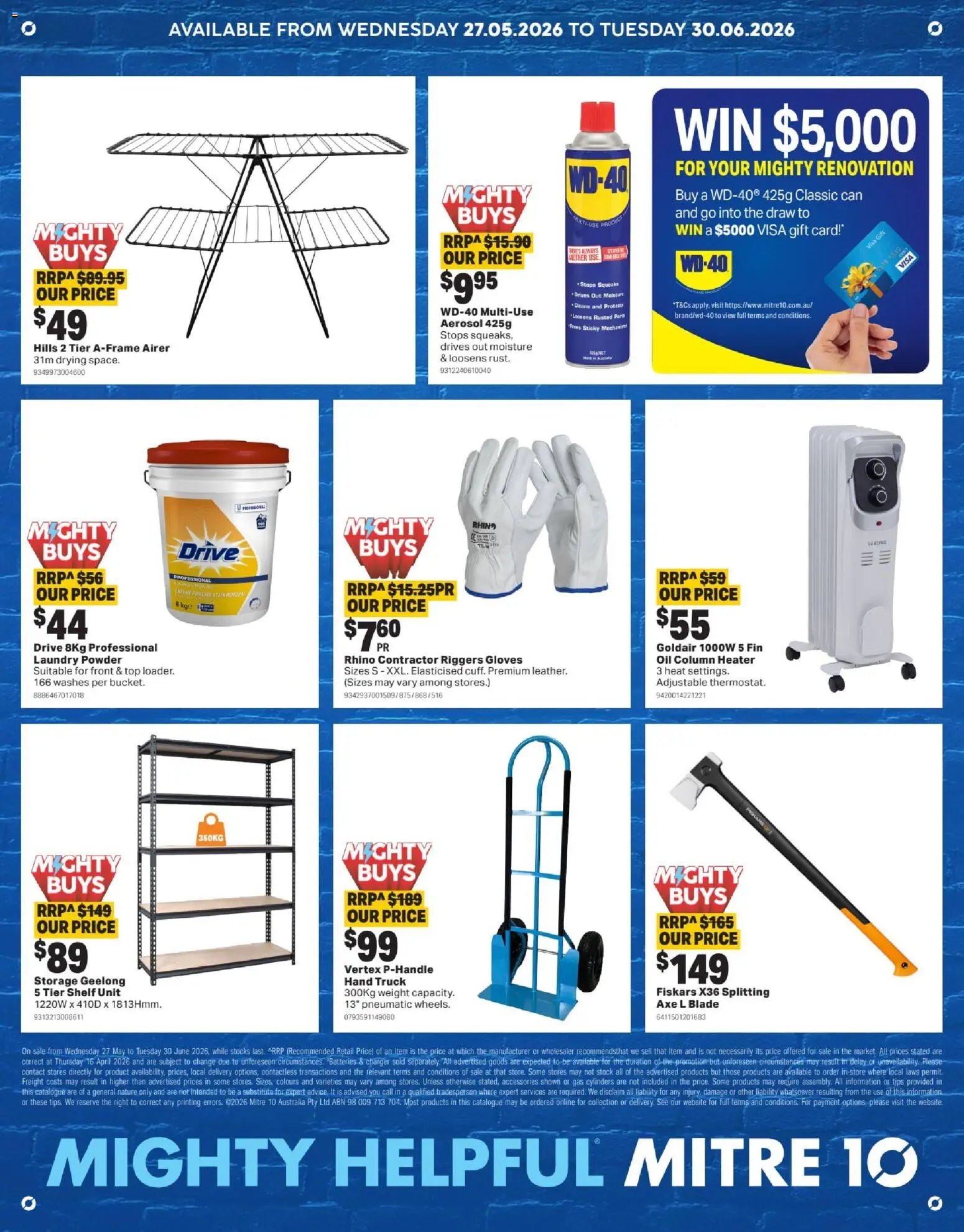 Mitre 10 End of financial year deals