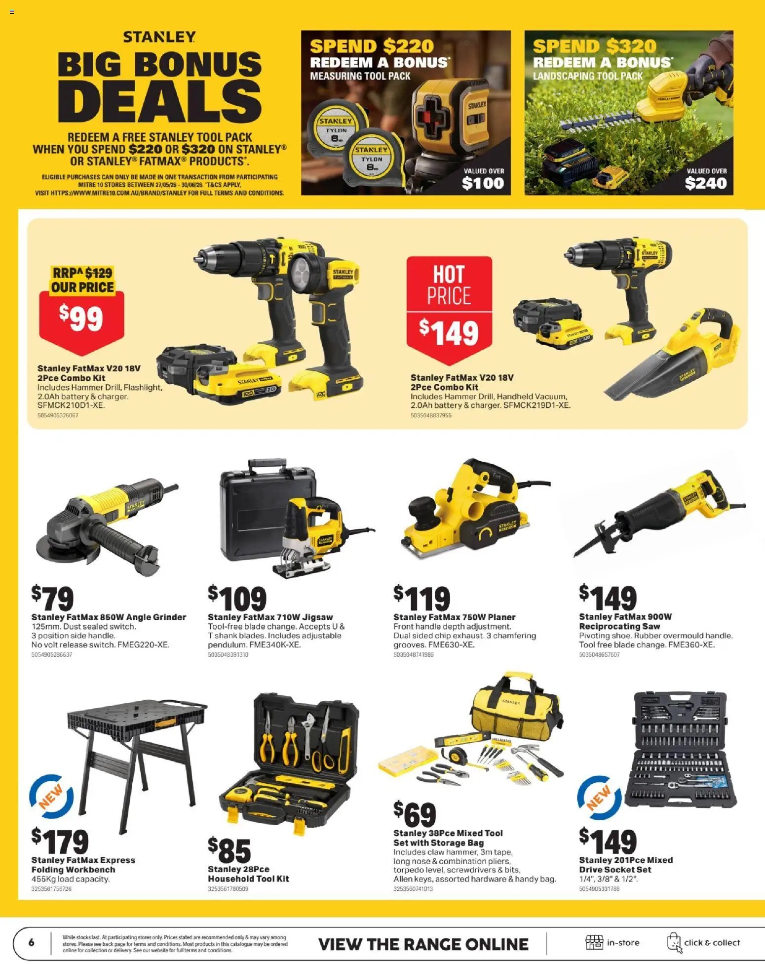Mitre 10 End of financial year deals