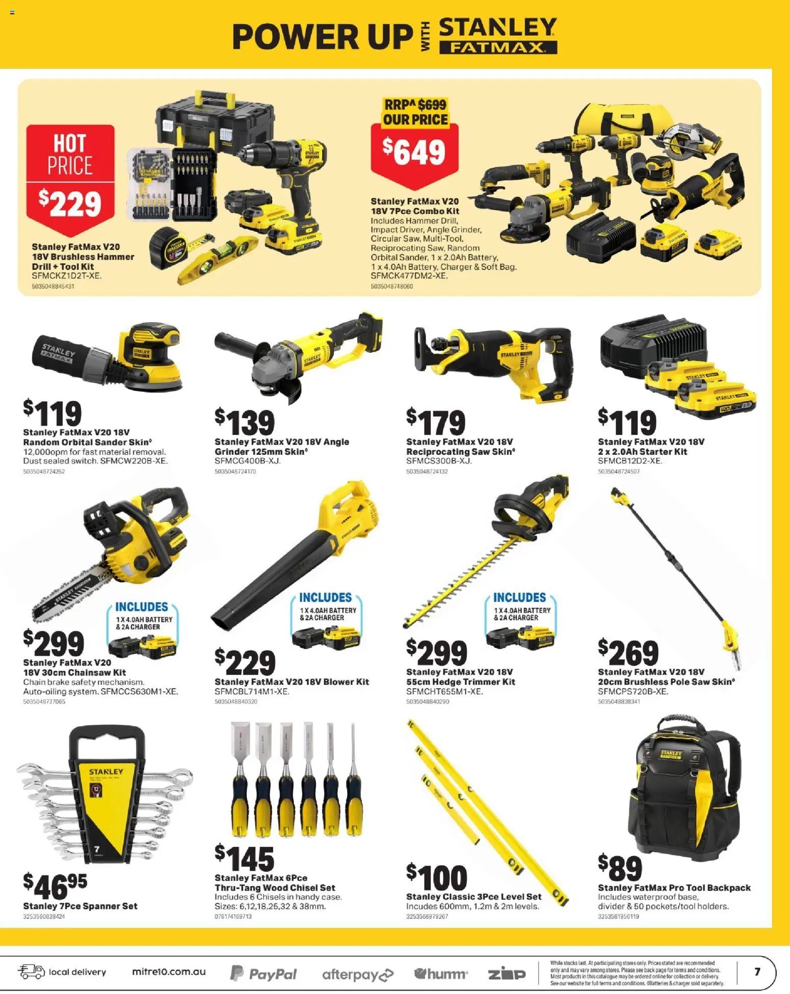 Mitre 10 End of financial year deals