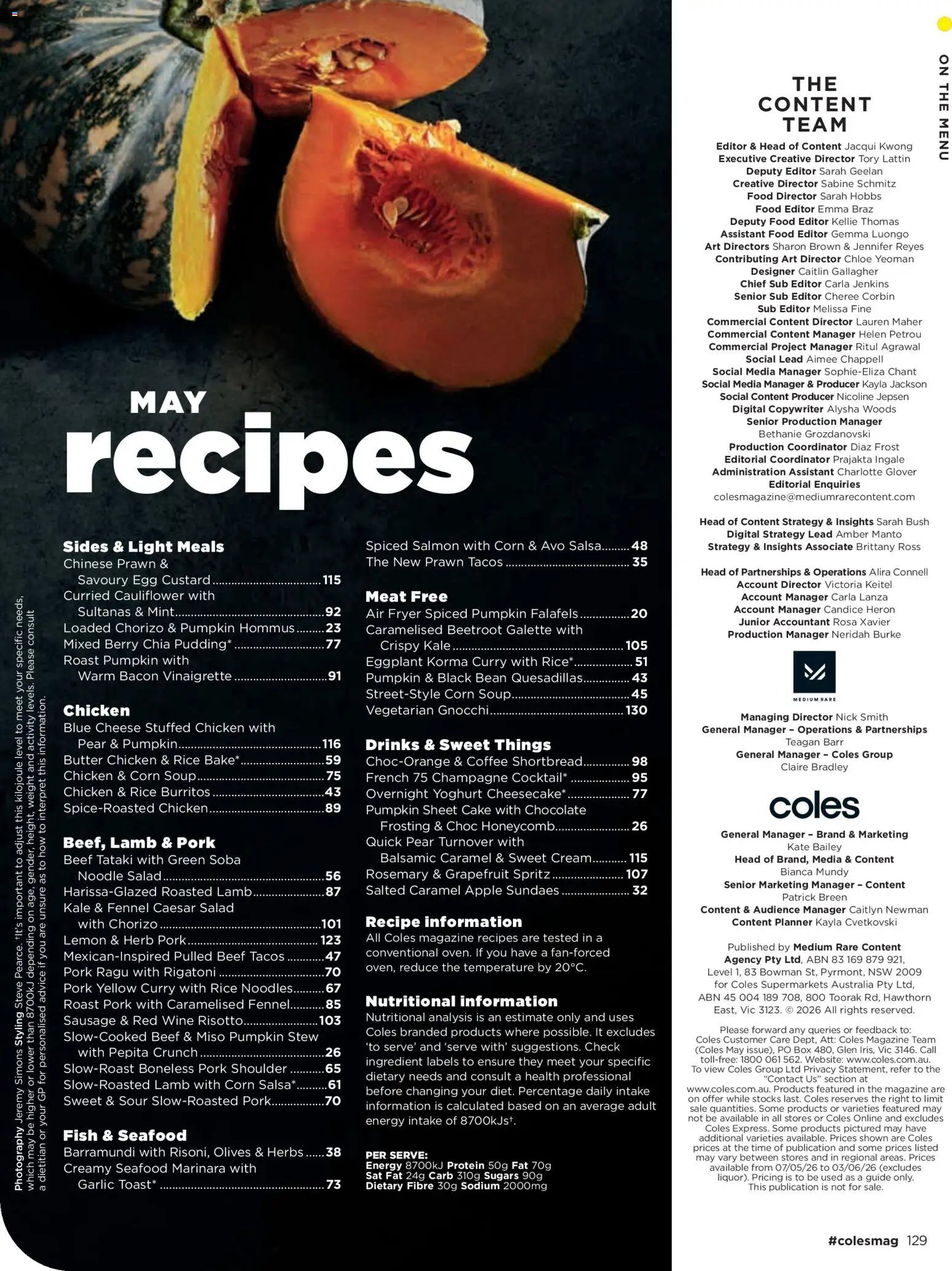 Coles magazine May 2026 (2026-05-01 - 2026-05-31) | 129