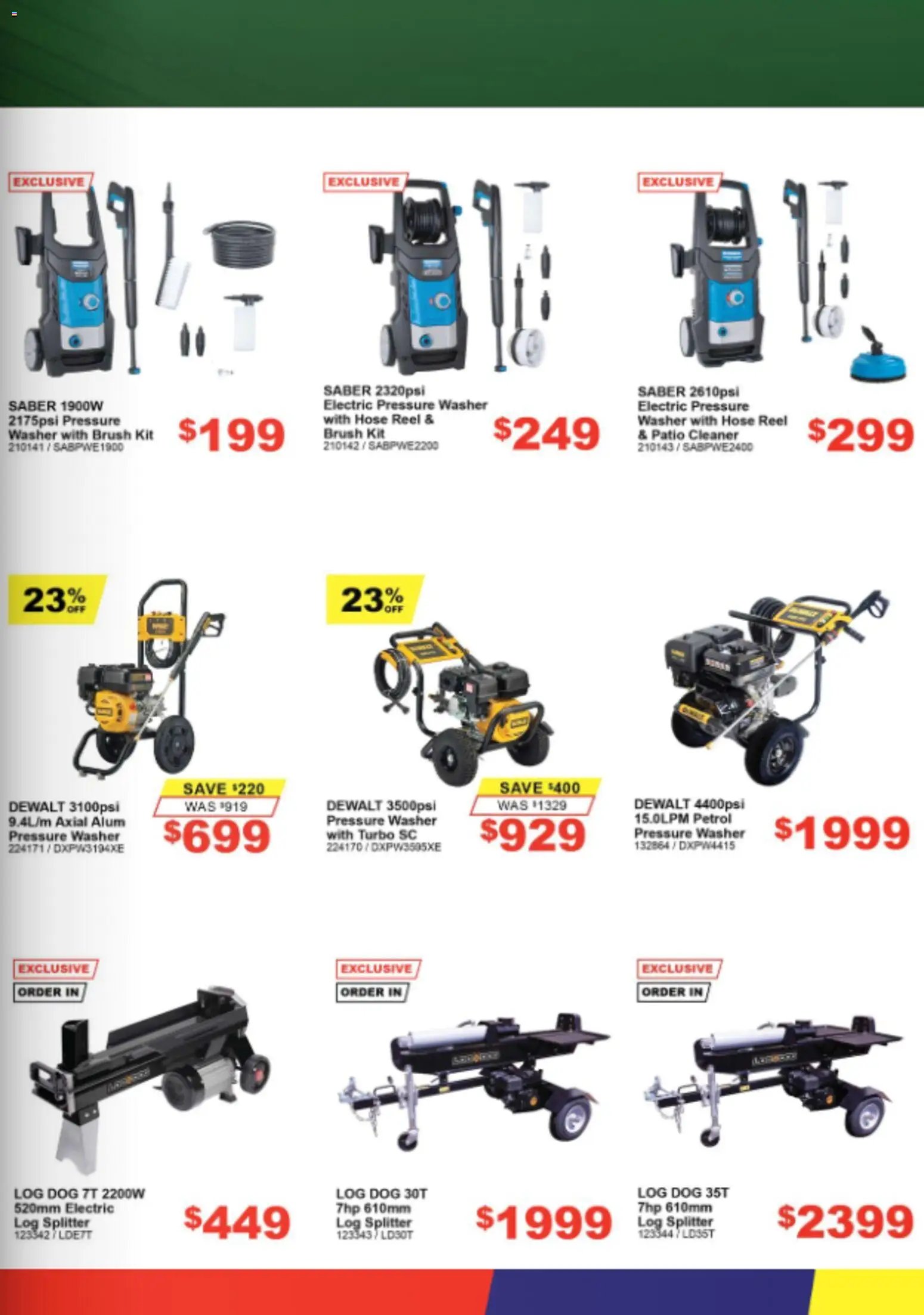 Total Tools catalogue