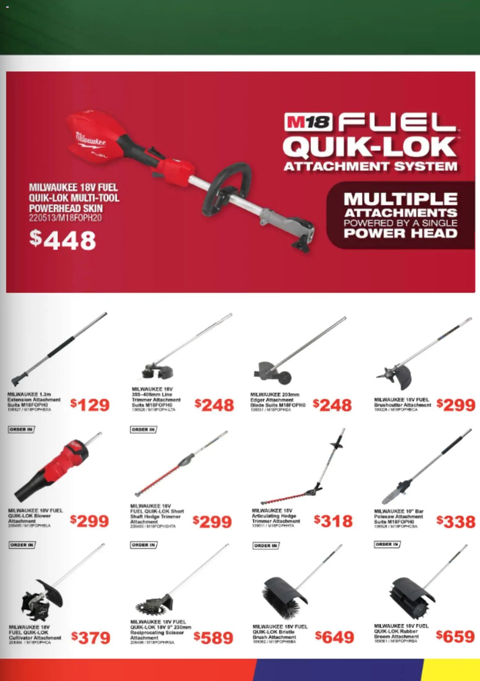 Total Tools catalogue