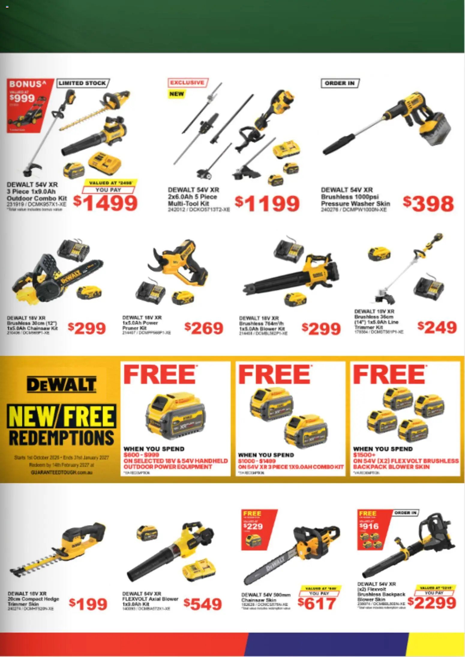 Total Tools catalogue