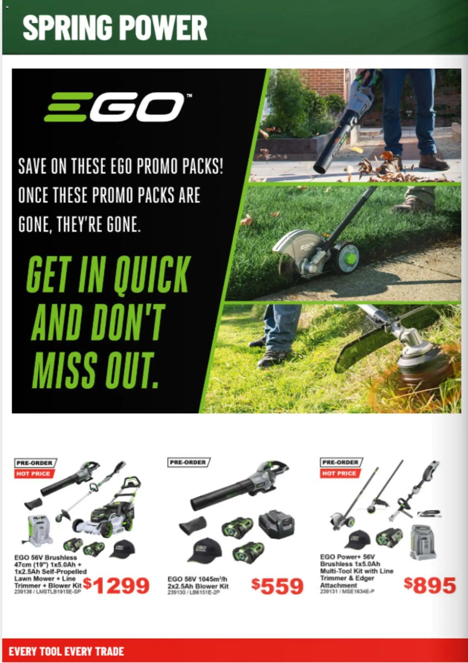 Total Tools catalogue