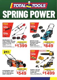 Total Tools catalogue