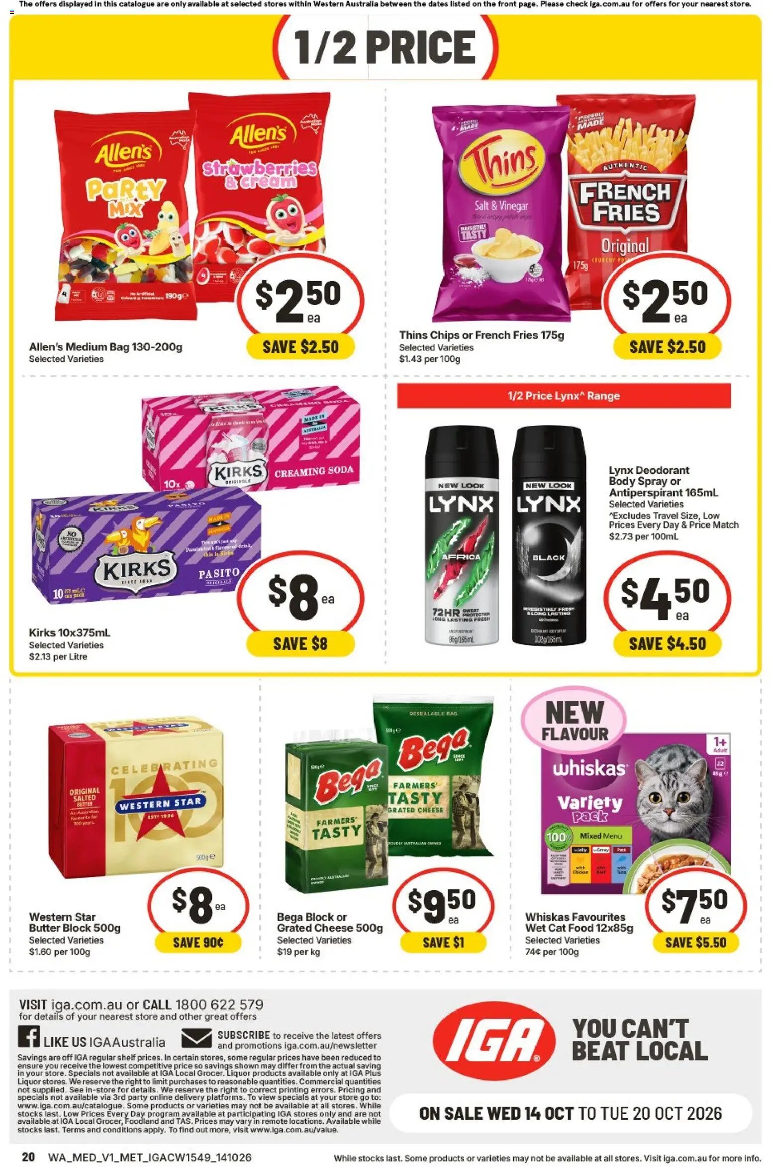 IGA WA catalogue