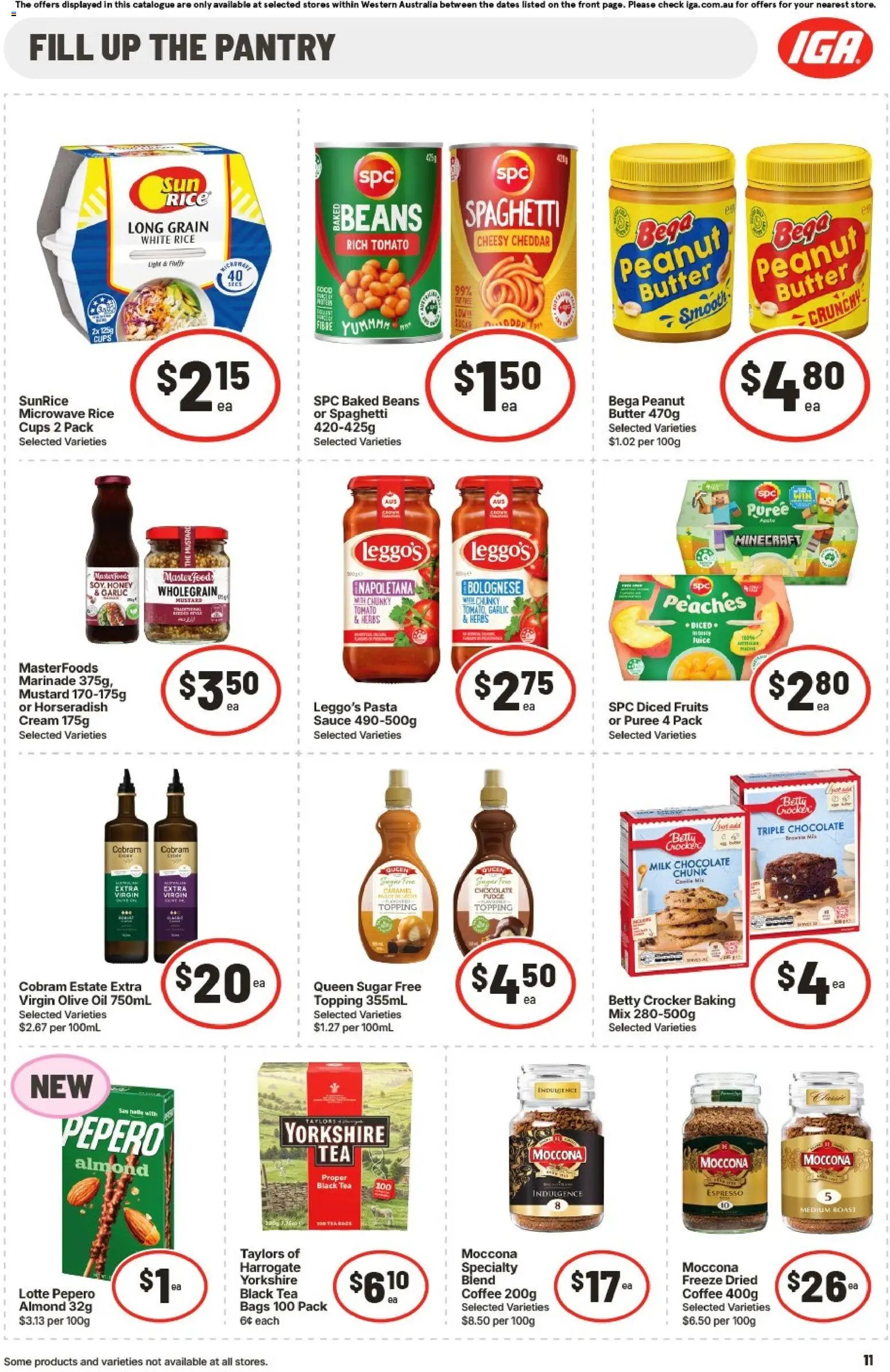 IGA WA catalogue