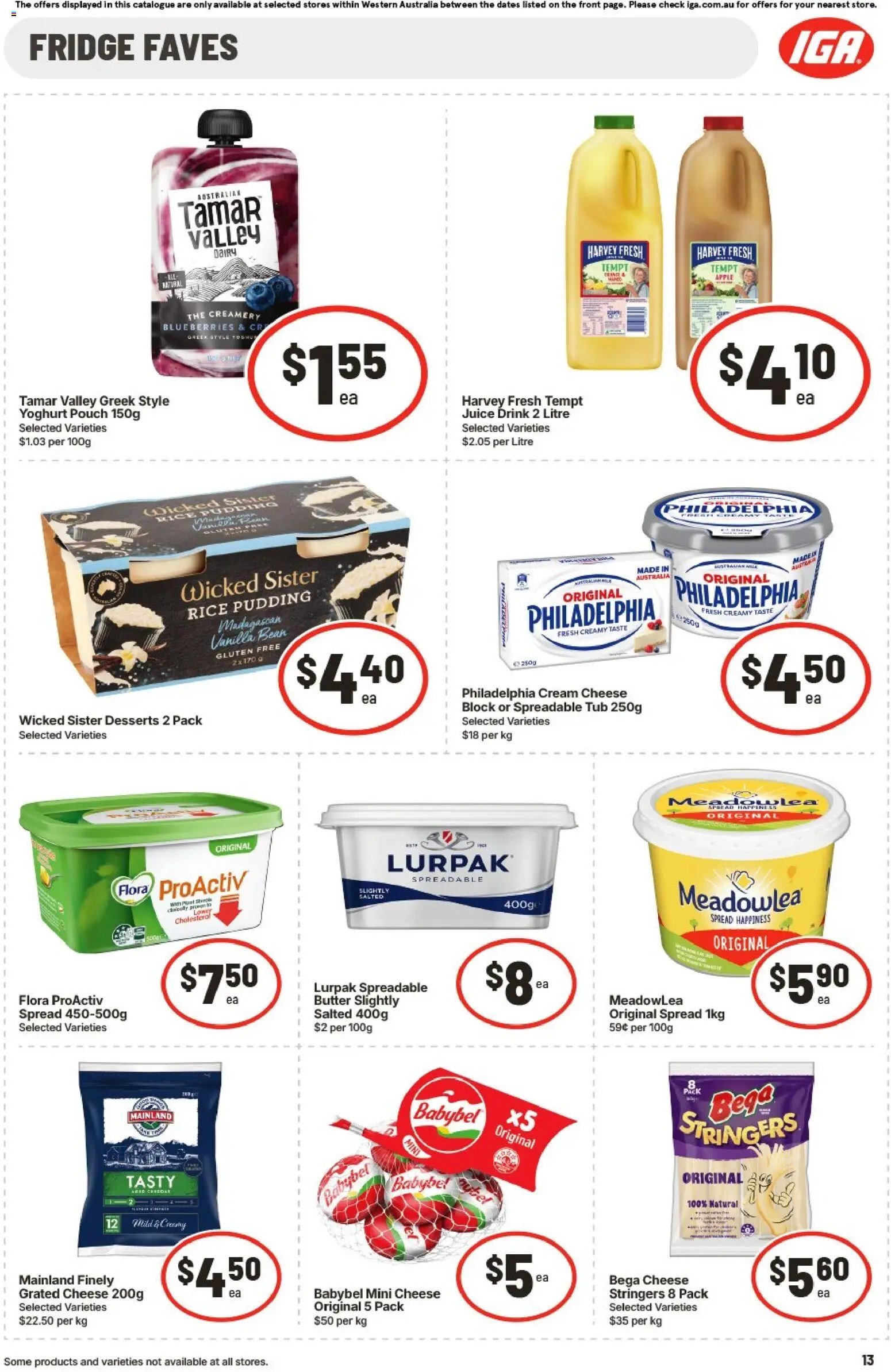 IGA WA catalogue