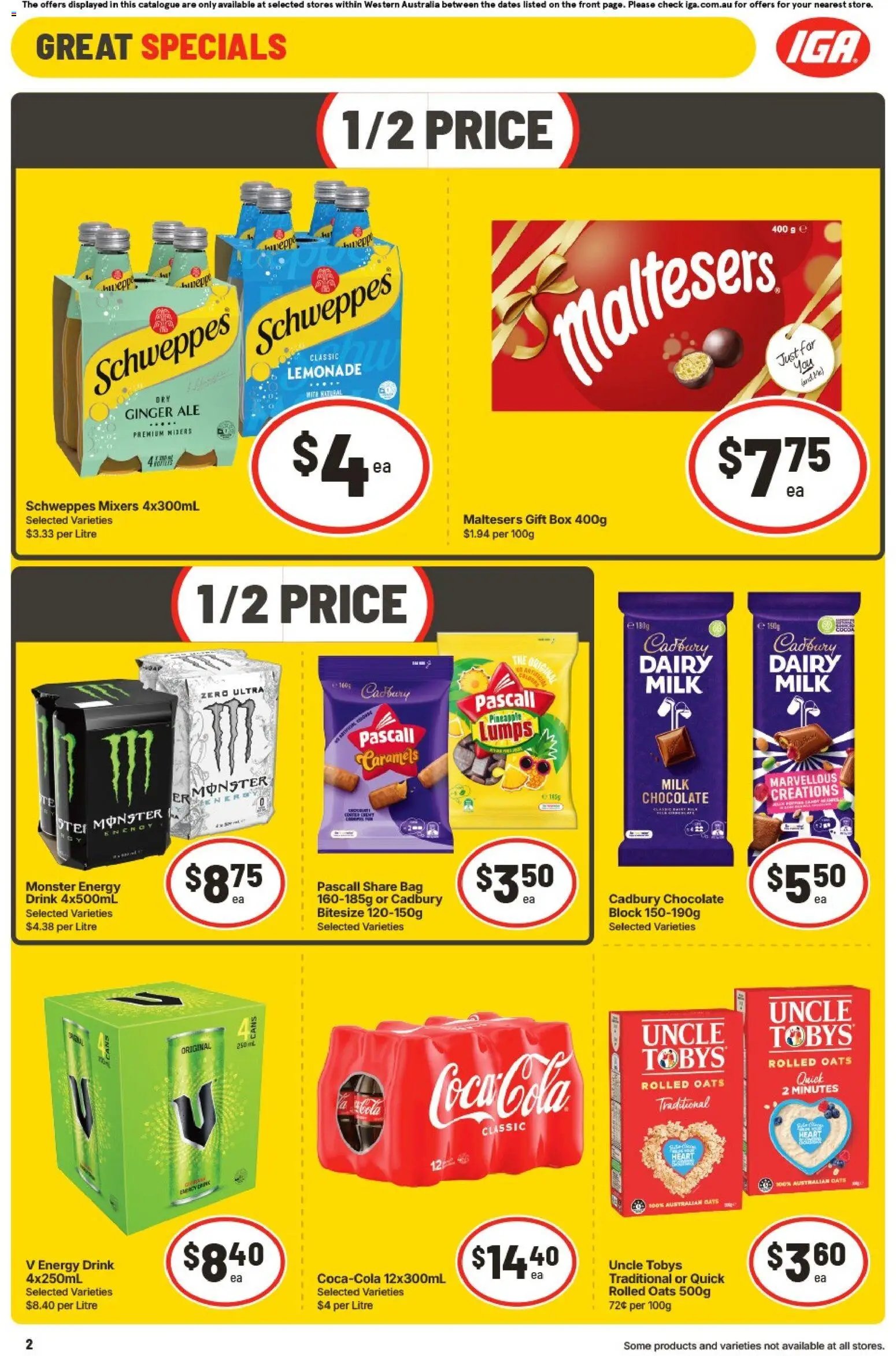IGA WA catalogue
