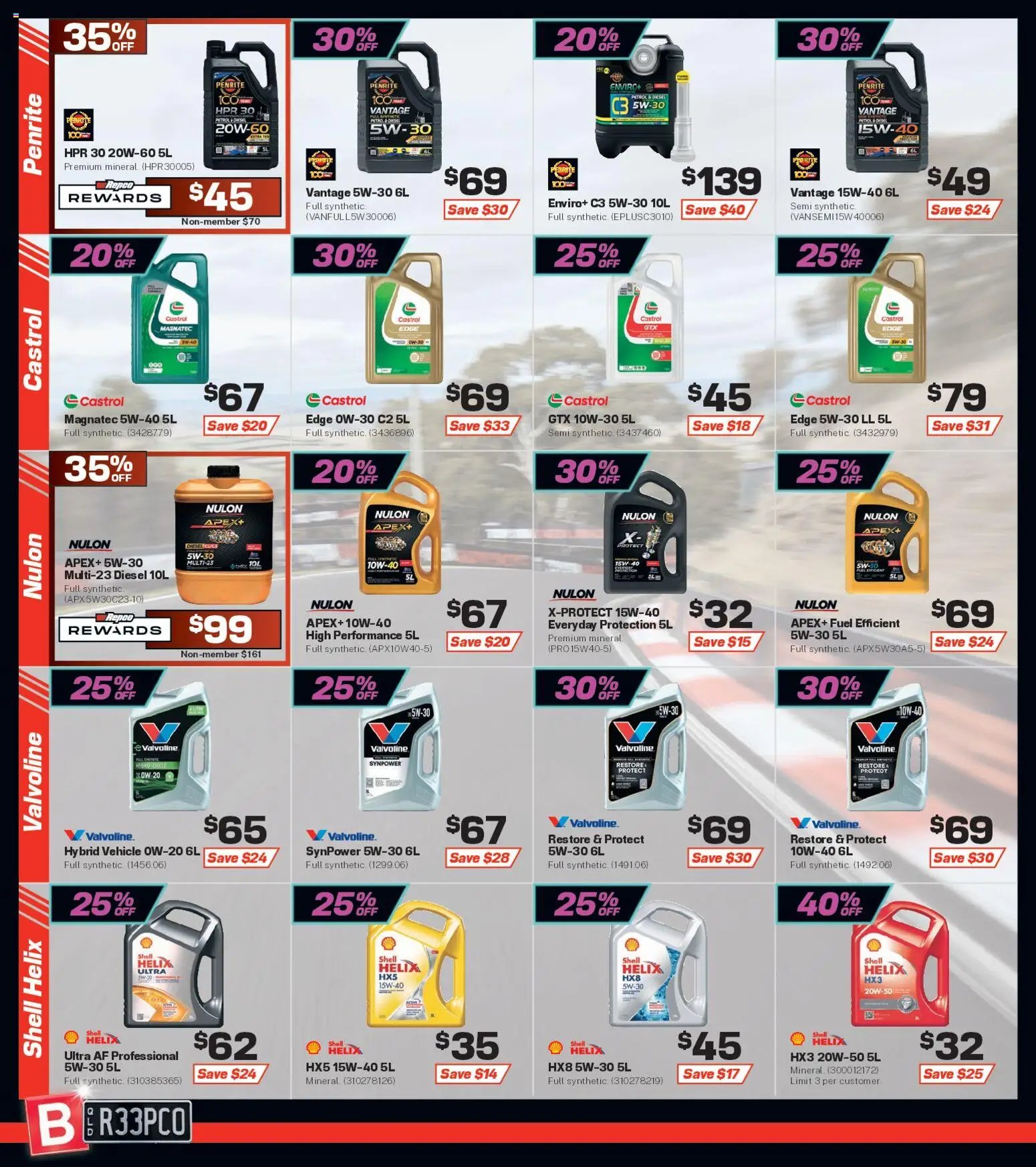 Repco catalogue