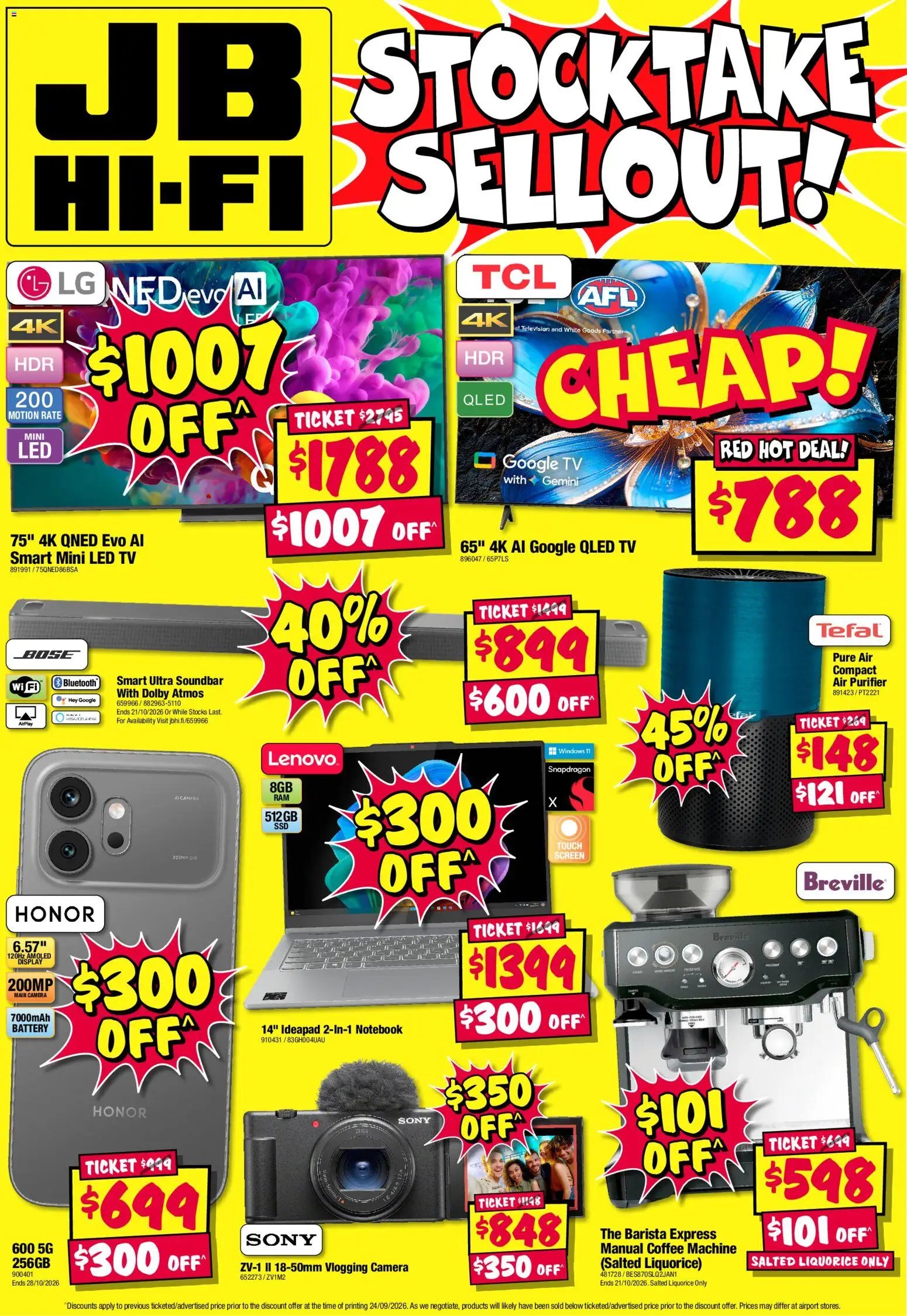 JB Hi-Fi catalogue