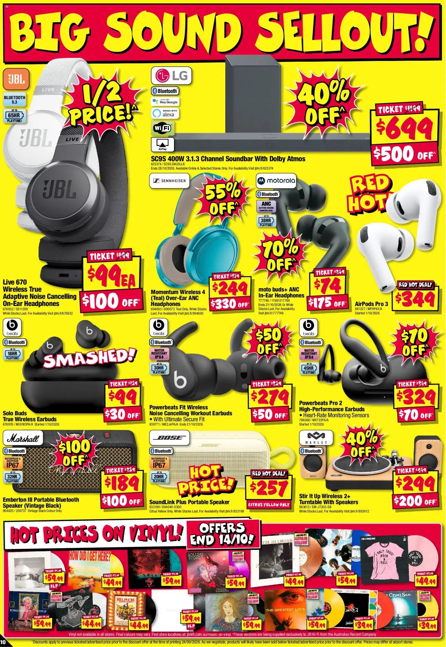 JB Hi-Fi catalogue