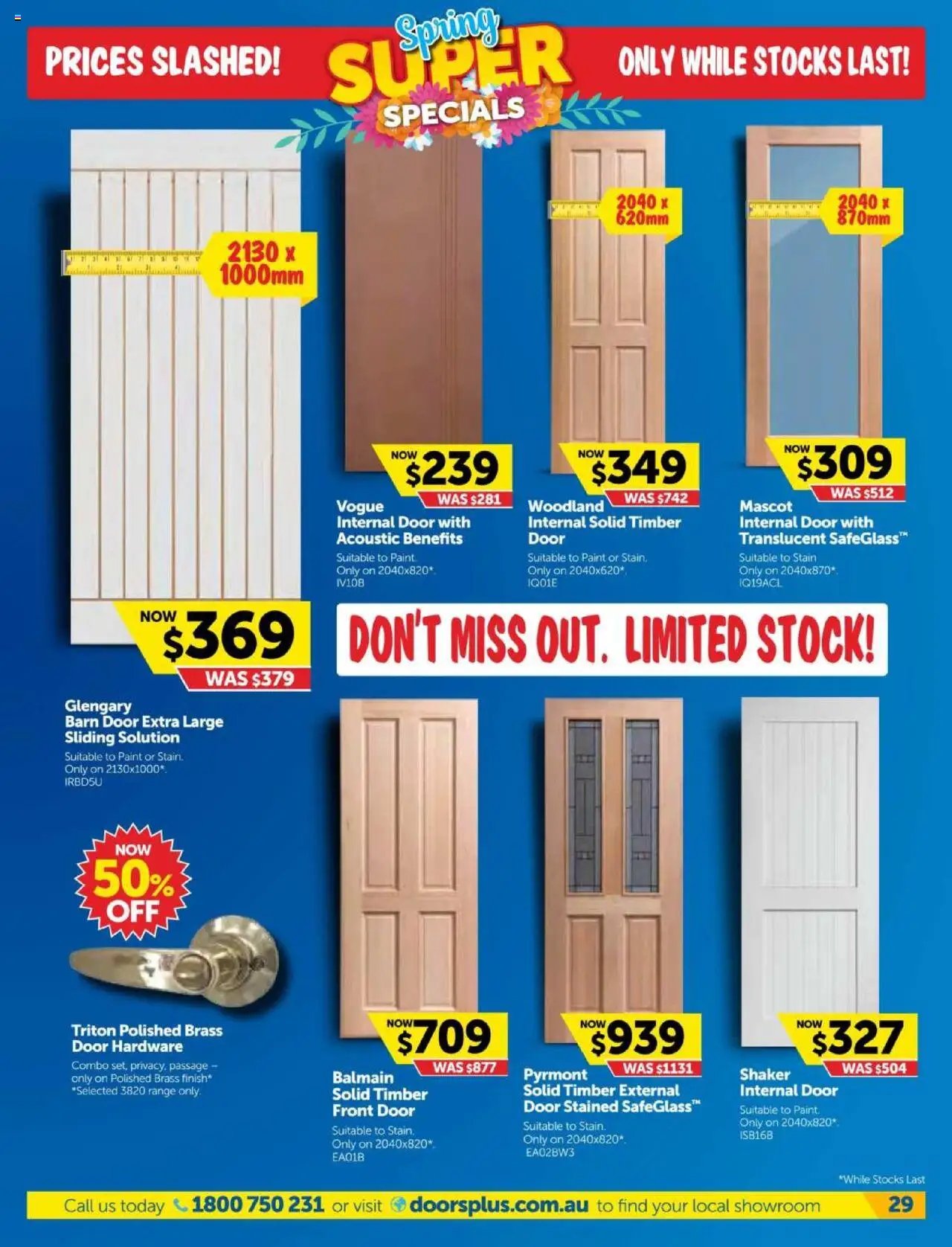 Doors Plus  Catalogue  (2025-09-01 - 2025-12-03) | 29