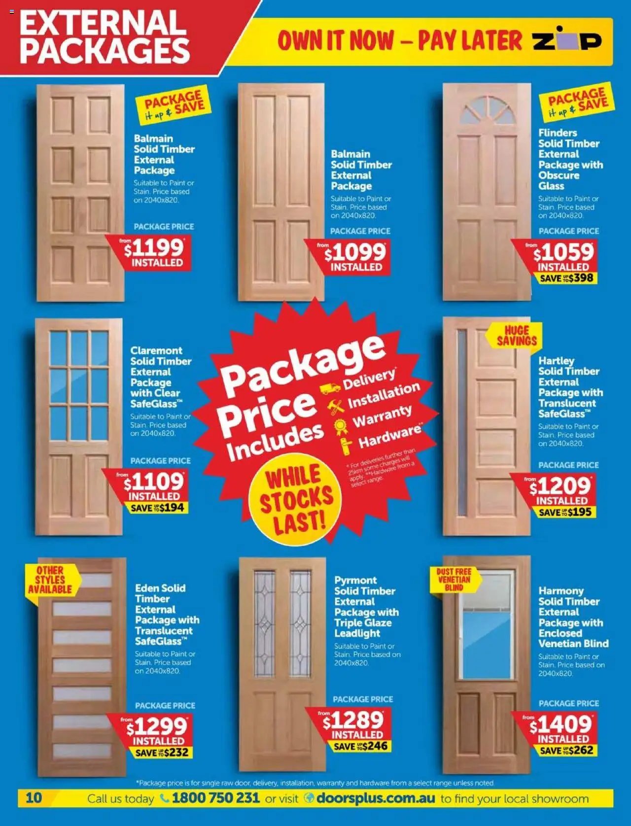 Doors Plus  Catalogue  (2025-09-01 - 2025-12-03) | 10