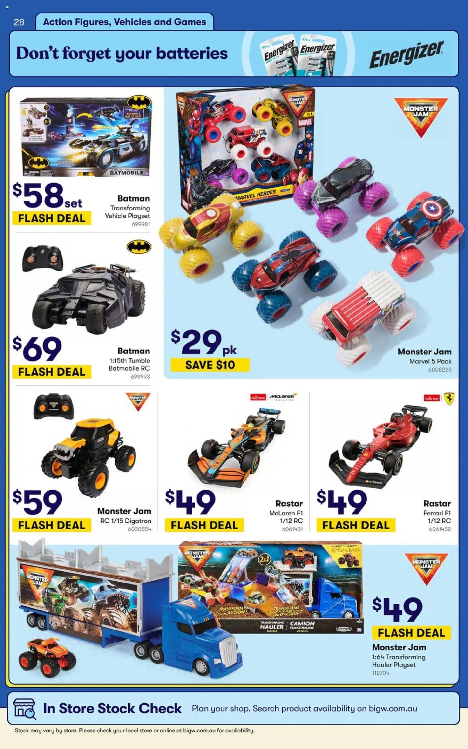 Big W Catalogue - Toy Sale