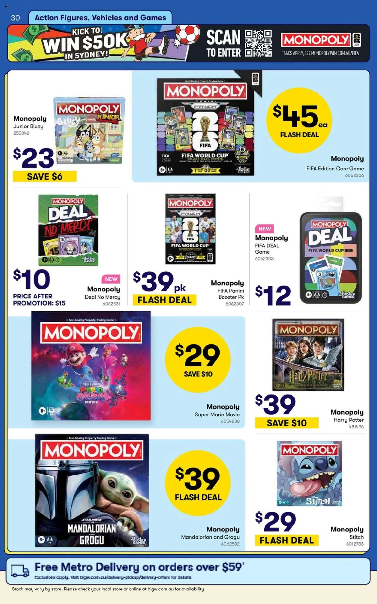 Big W Catalogue - Toy Sale
