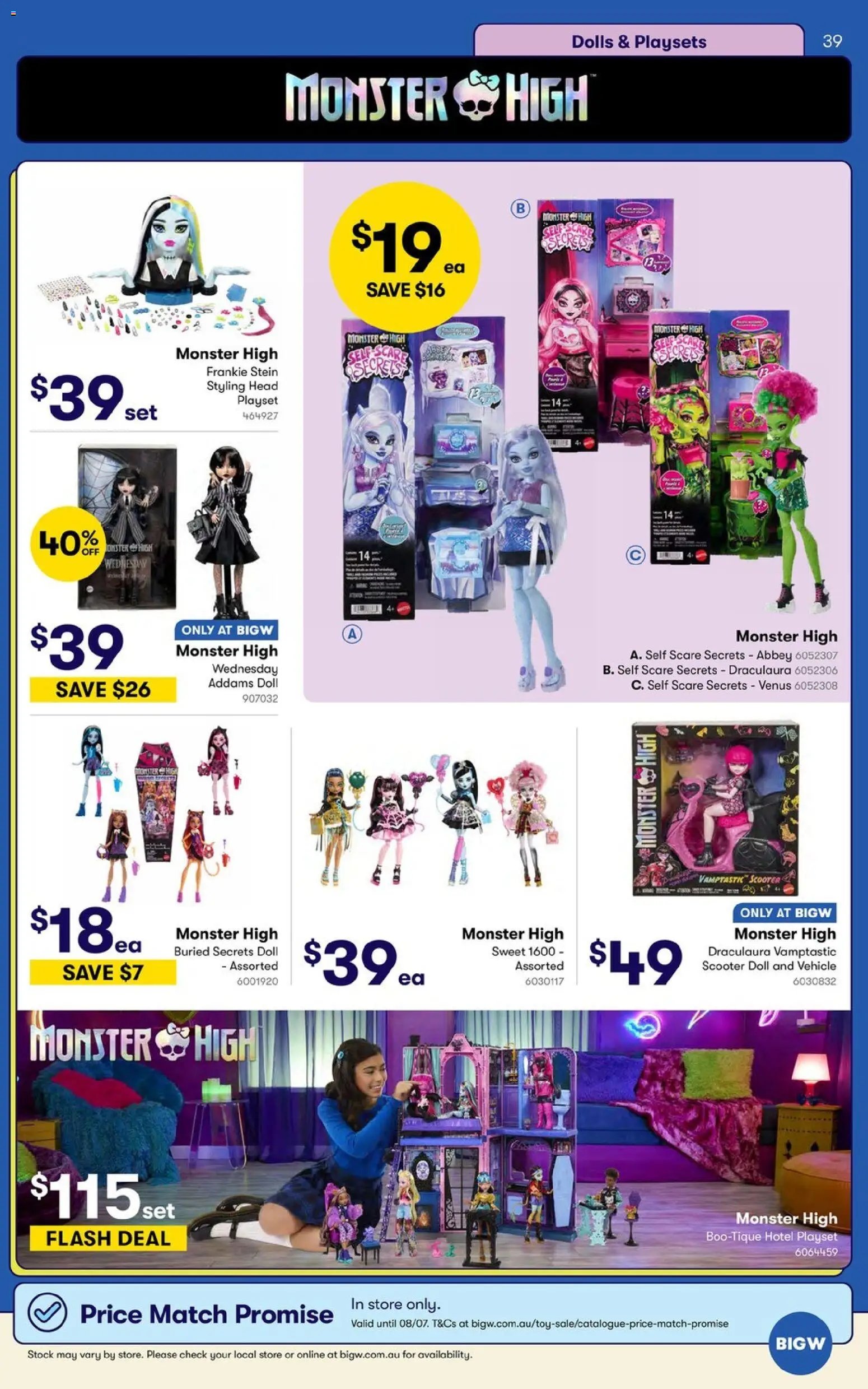 Big W Catalogue - Toy Sale