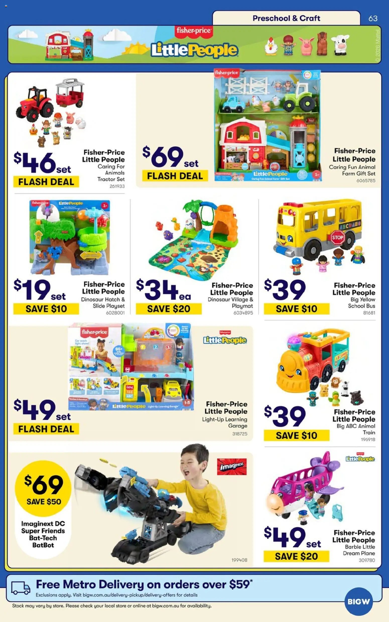 Big W Catalogue - Toy Sale
