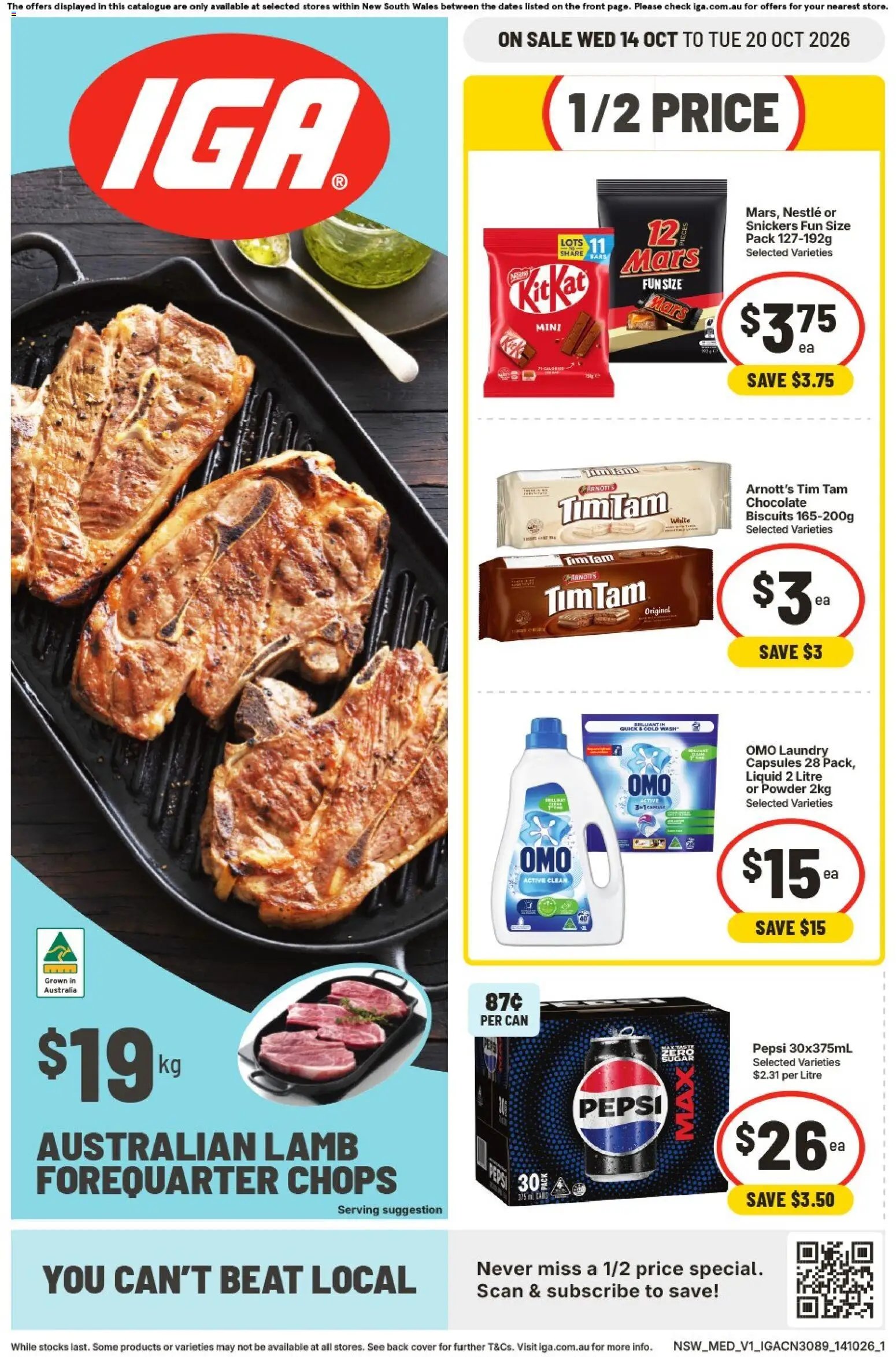 IGA catalogue ACT