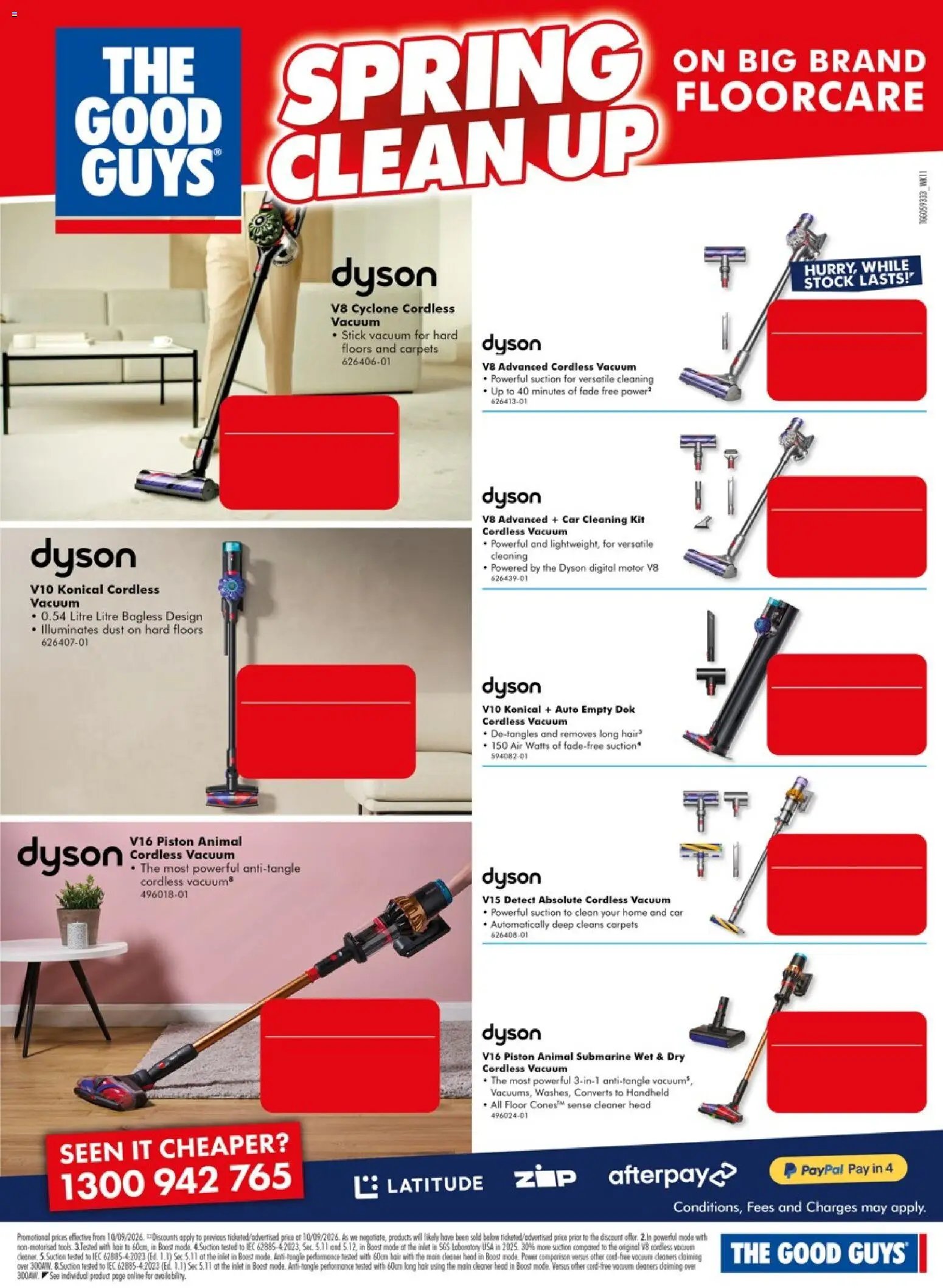 The Good Guys Spring Clean Up