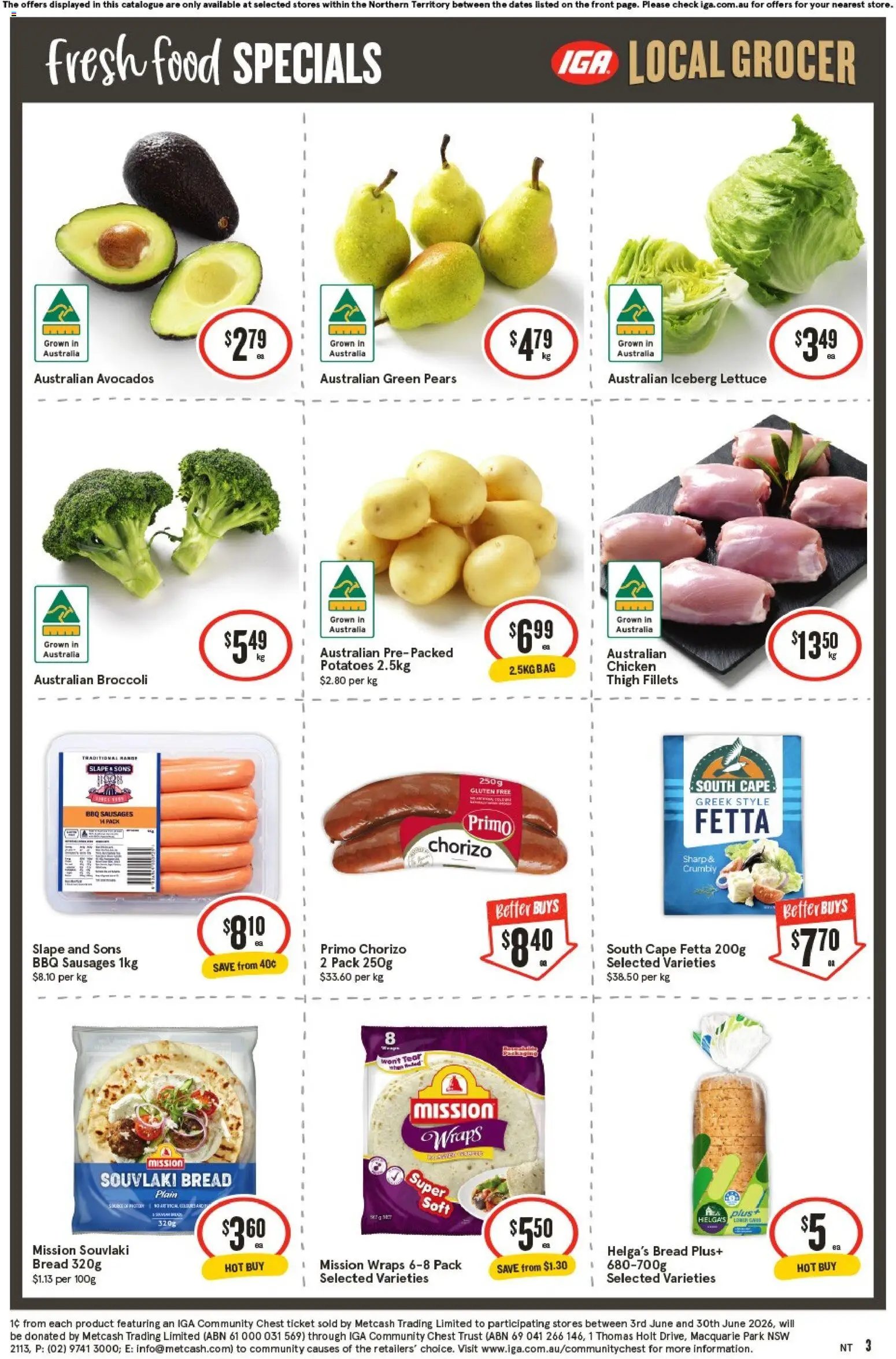 IGA Local Grocer NT
