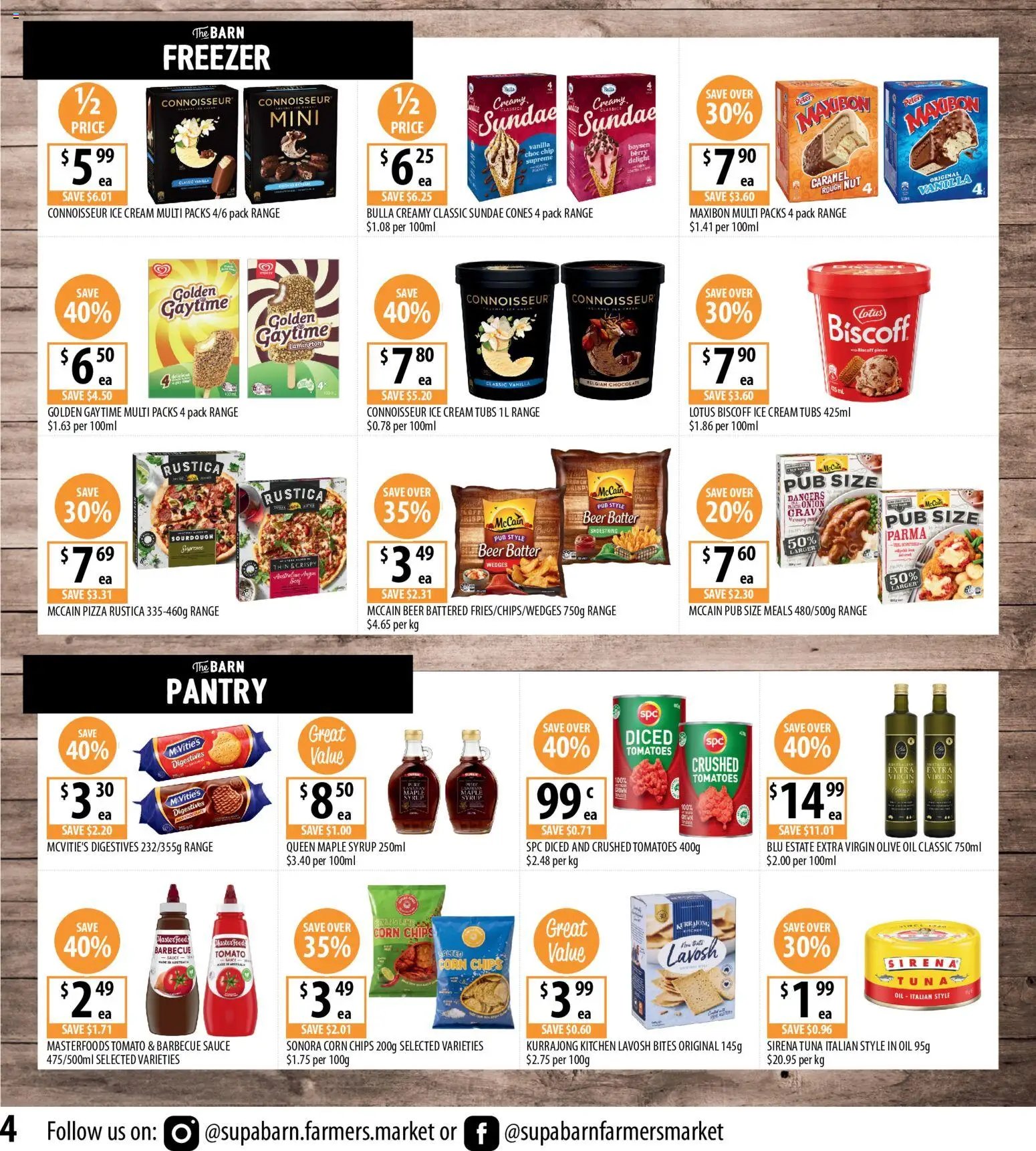 Supabarn catalogue