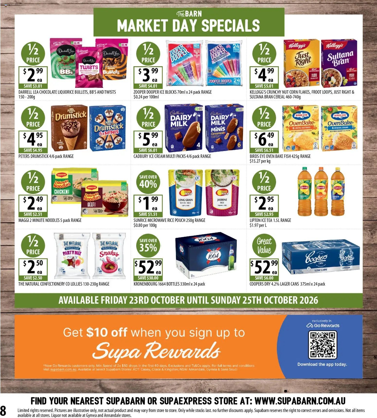 Supabarn catalogue