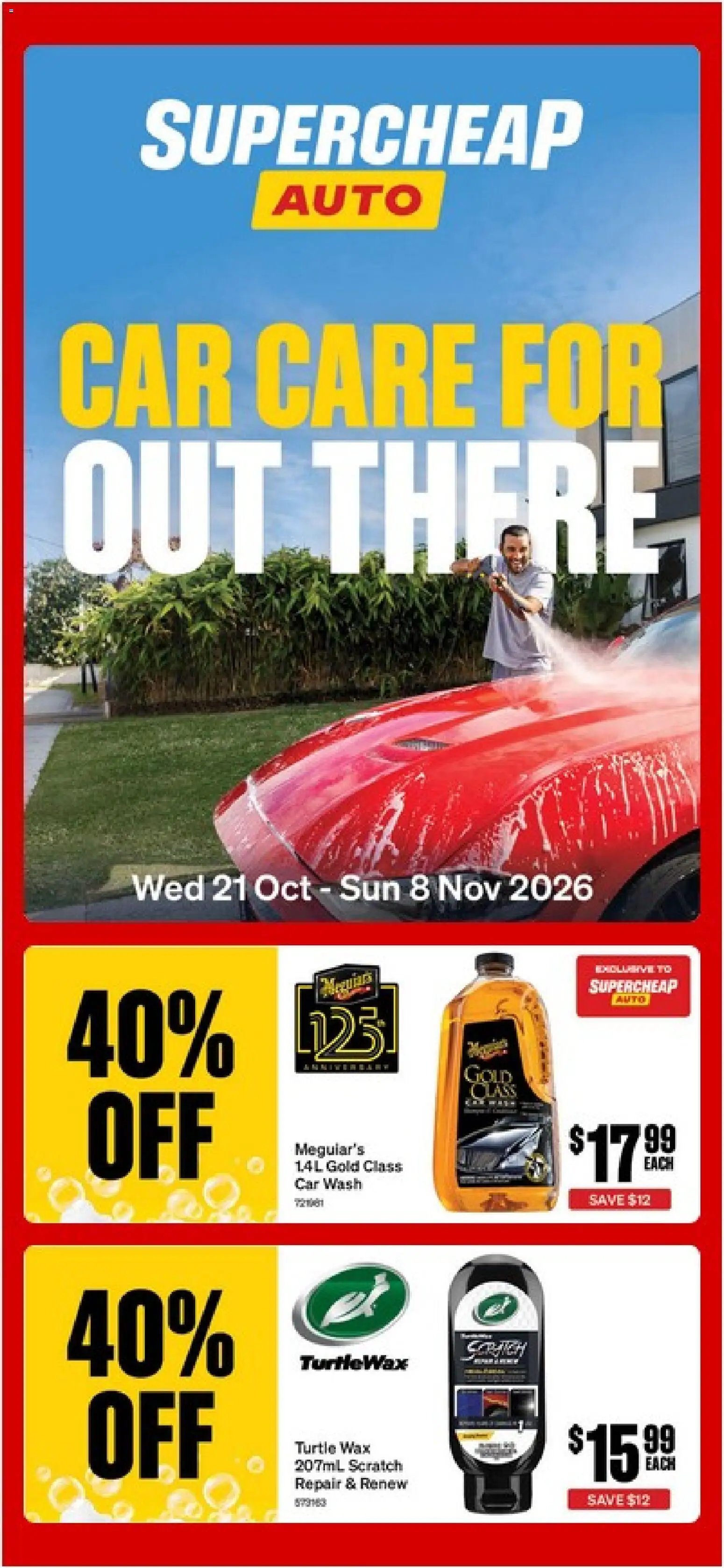 Supercheap Auto catalogue