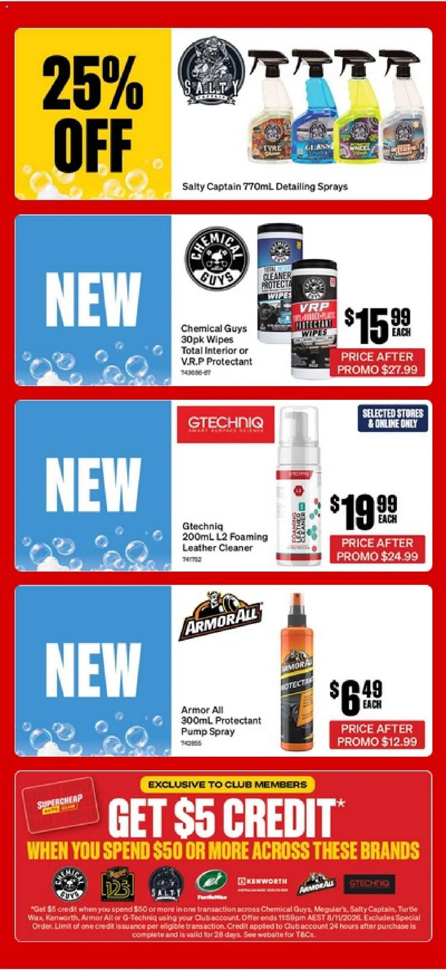 Supercheap Auto catalogue