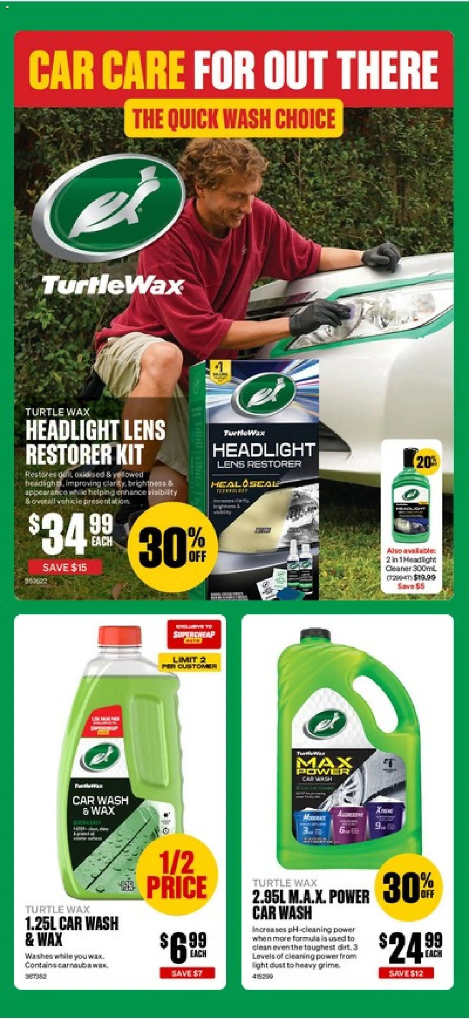 Supercheap Auto catalogue
