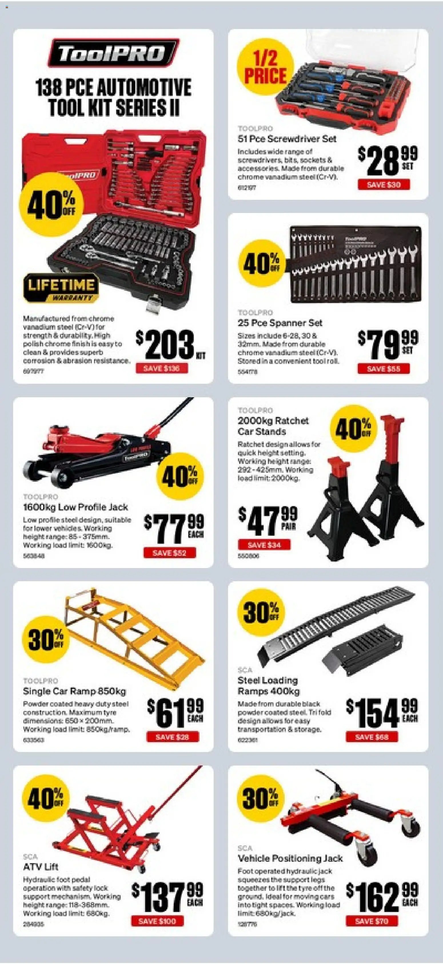 Supercheap Auto catalogue